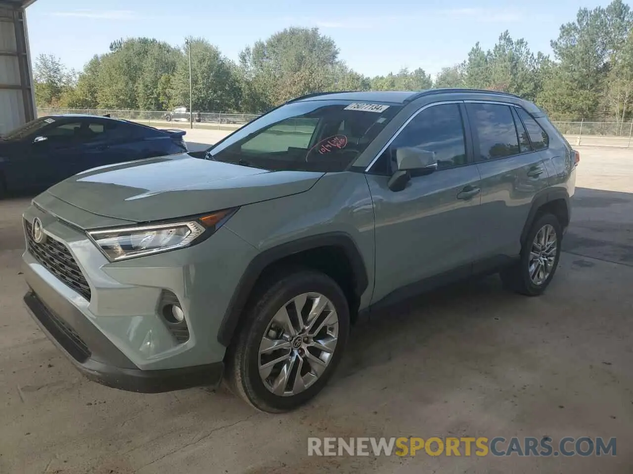 1 Photograph of a damaged car 2T3C1RFV3MW143513 TOYOTA RAV4 2021