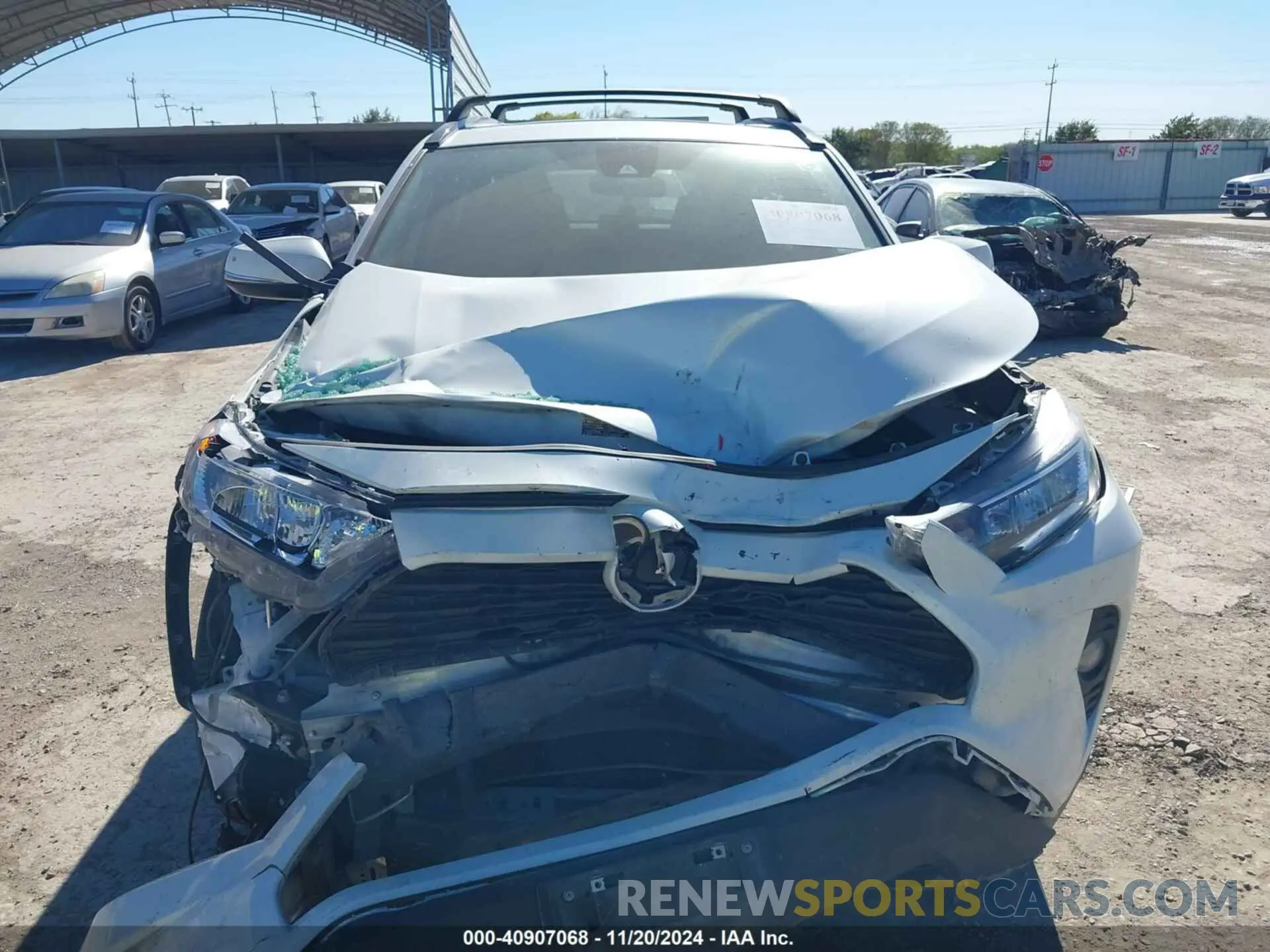 12 Photograph of a damaged car 2T3C1RFV3MW144841 TOYOTA RAV4 2021