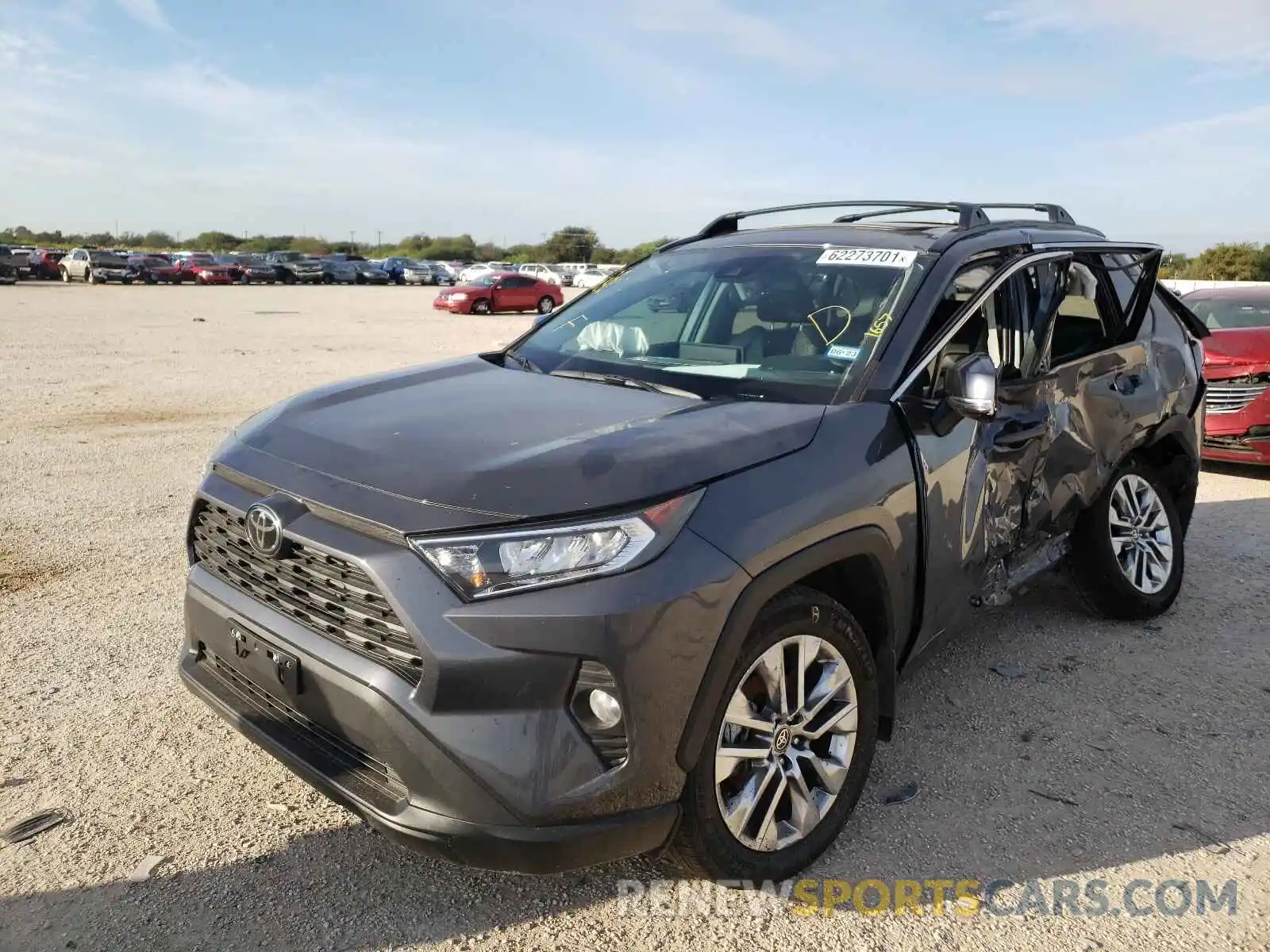 2 Photograph of a damaged car 2T3C1RFV3MW159131 TOYOTA RAV4 2021