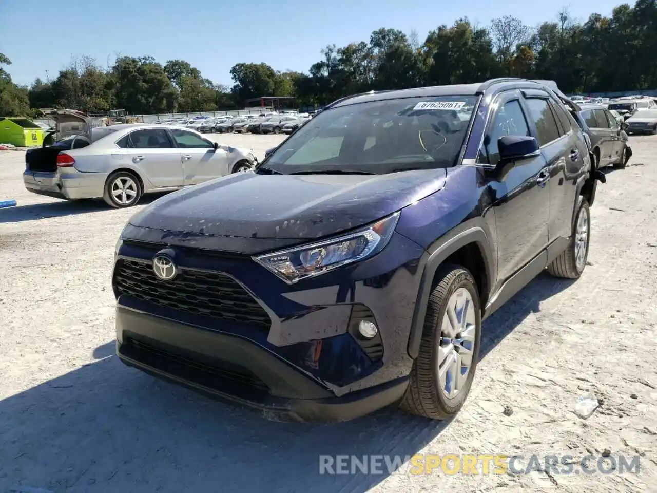 2 Photograph of a damaged car 2T3C1RFV3MW160943 TOYOTA RAV4 2021