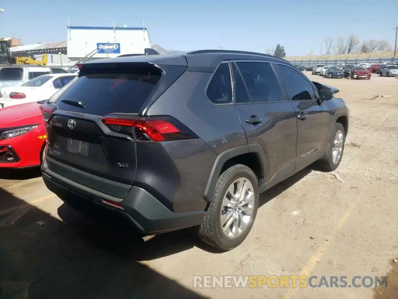 4 Photograph of a damaged car 2T3C1RFV3MW169917 TOYOTA RAV4 2021