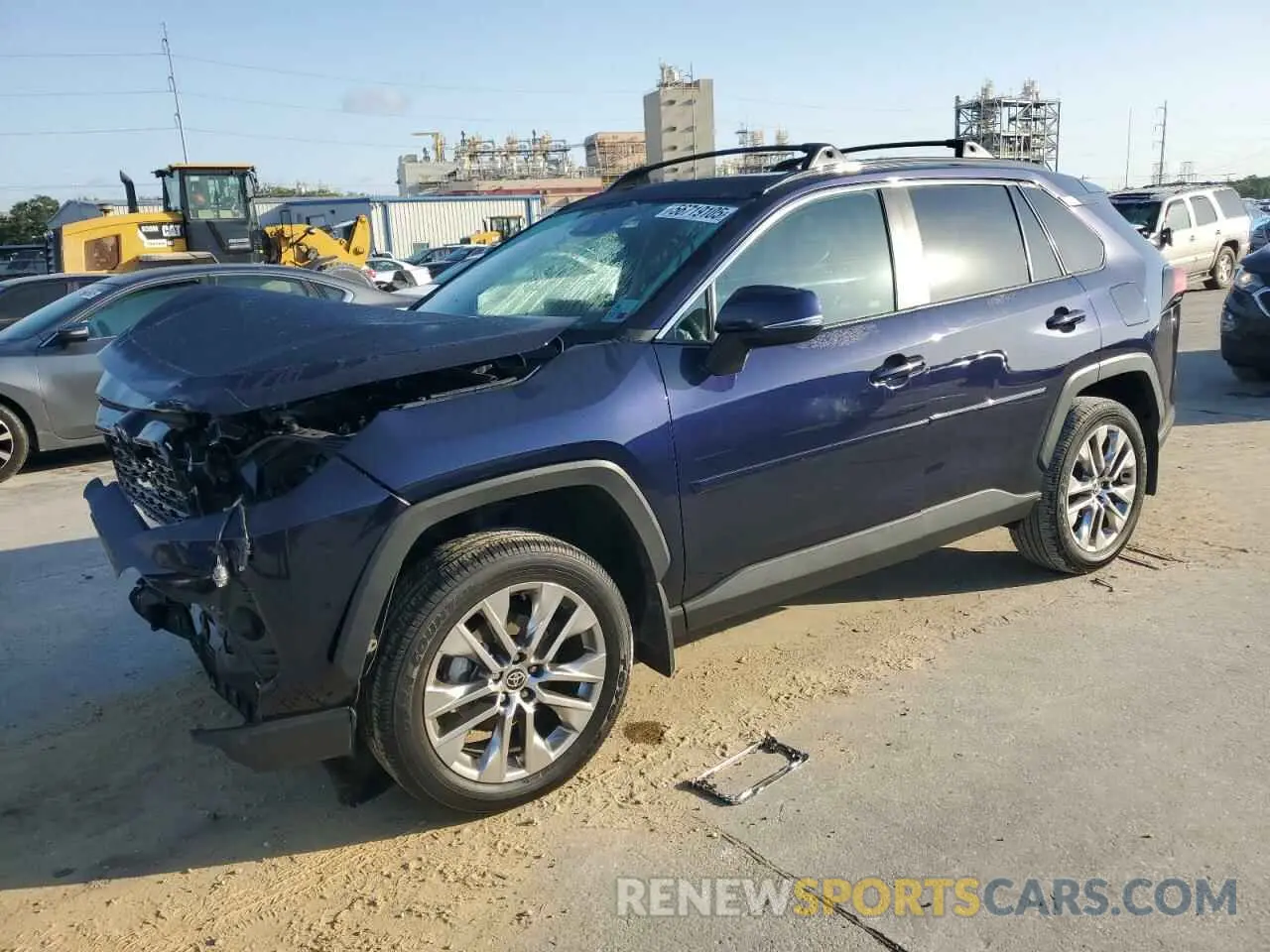 1 Photograph of a damaged car 2T3C1RFV3MW177290 TOYOTA RAV4 2021