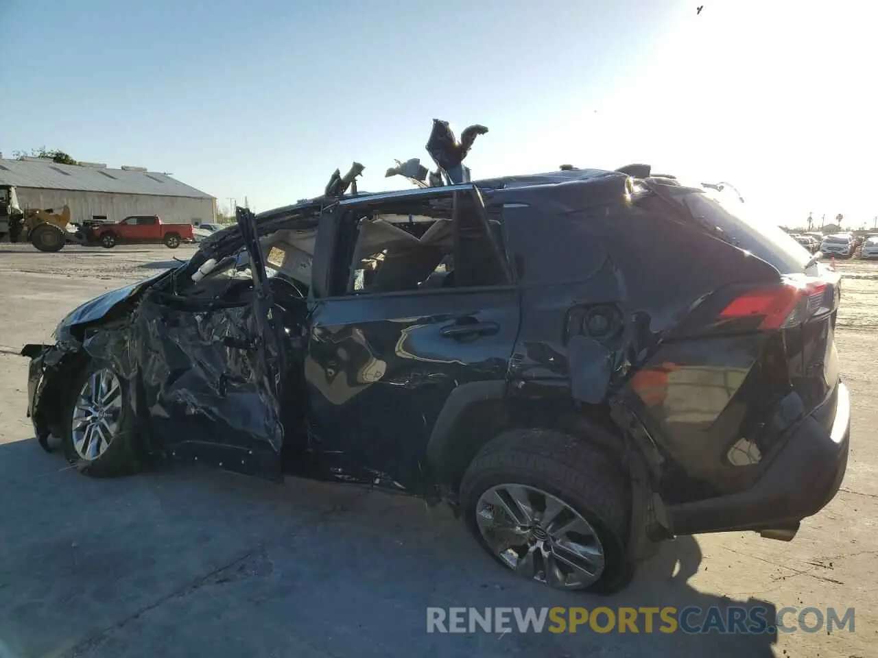 2 Photograph of a damaged car 2T3C1RFV4MC107685 TOYOTA RAV4 2021