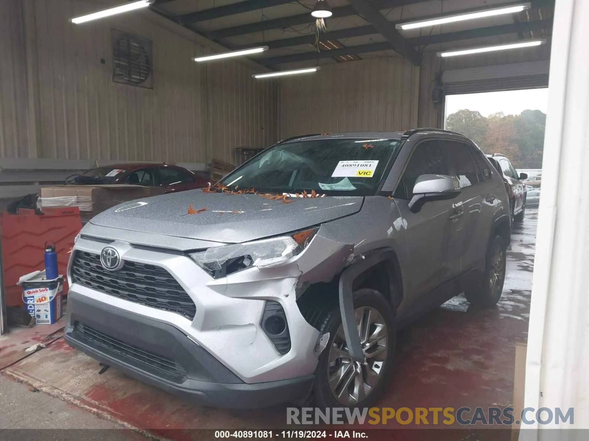2 Photograph of a damaged car 2T3C1RFV4MC113745 TOYOTA RAV4 2021