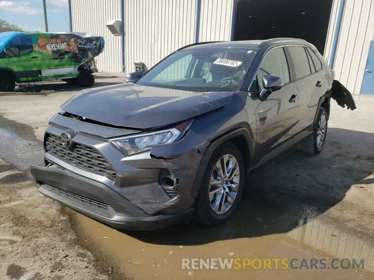 2 Photograph of a damaged car 2T3C1RFV4MC120632 TOYOTA RAV4 2021