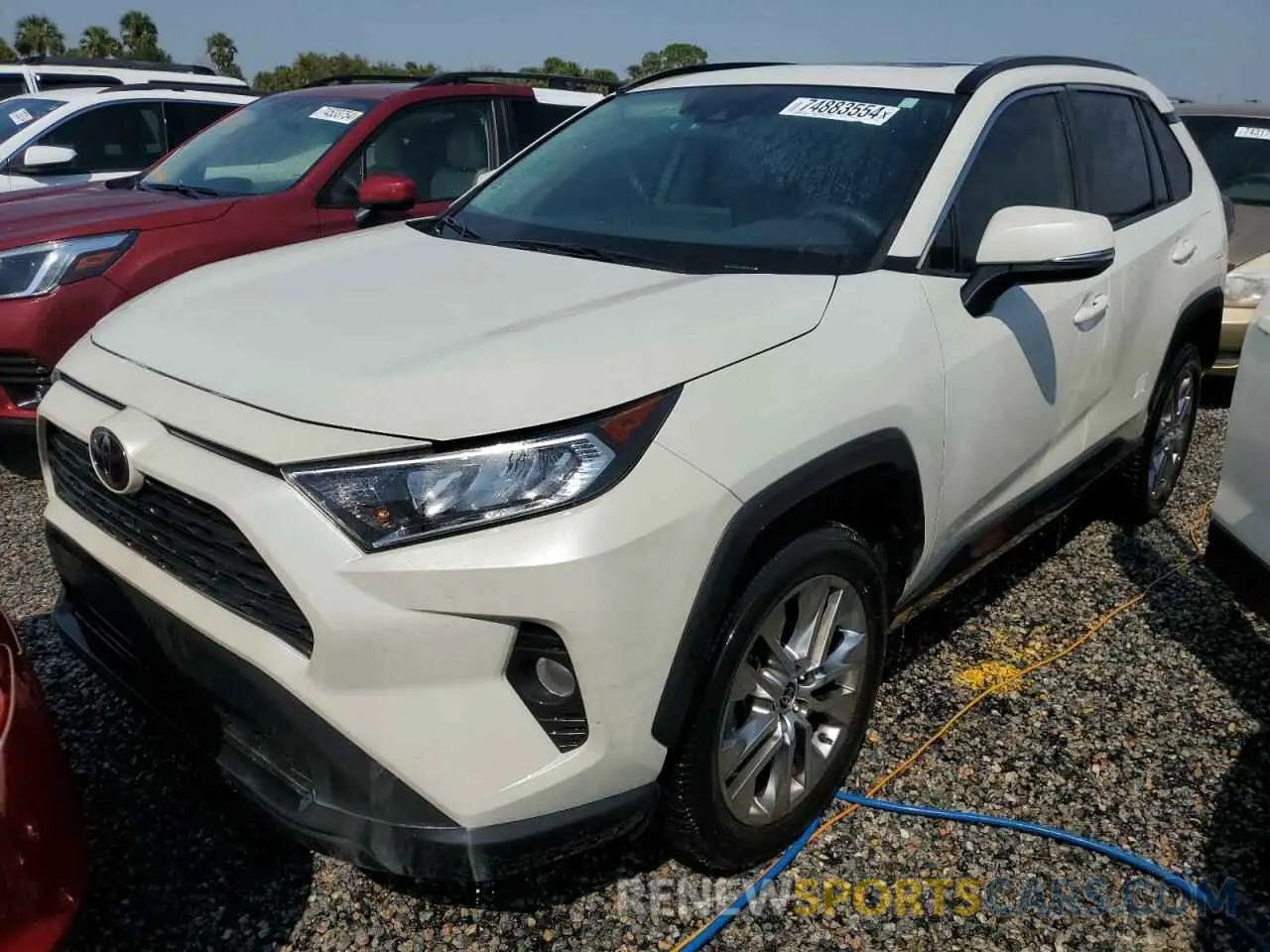 1 Photograph of a damaged car 2T3C1RFV4MW132102 TOYOTA RAV4 2021