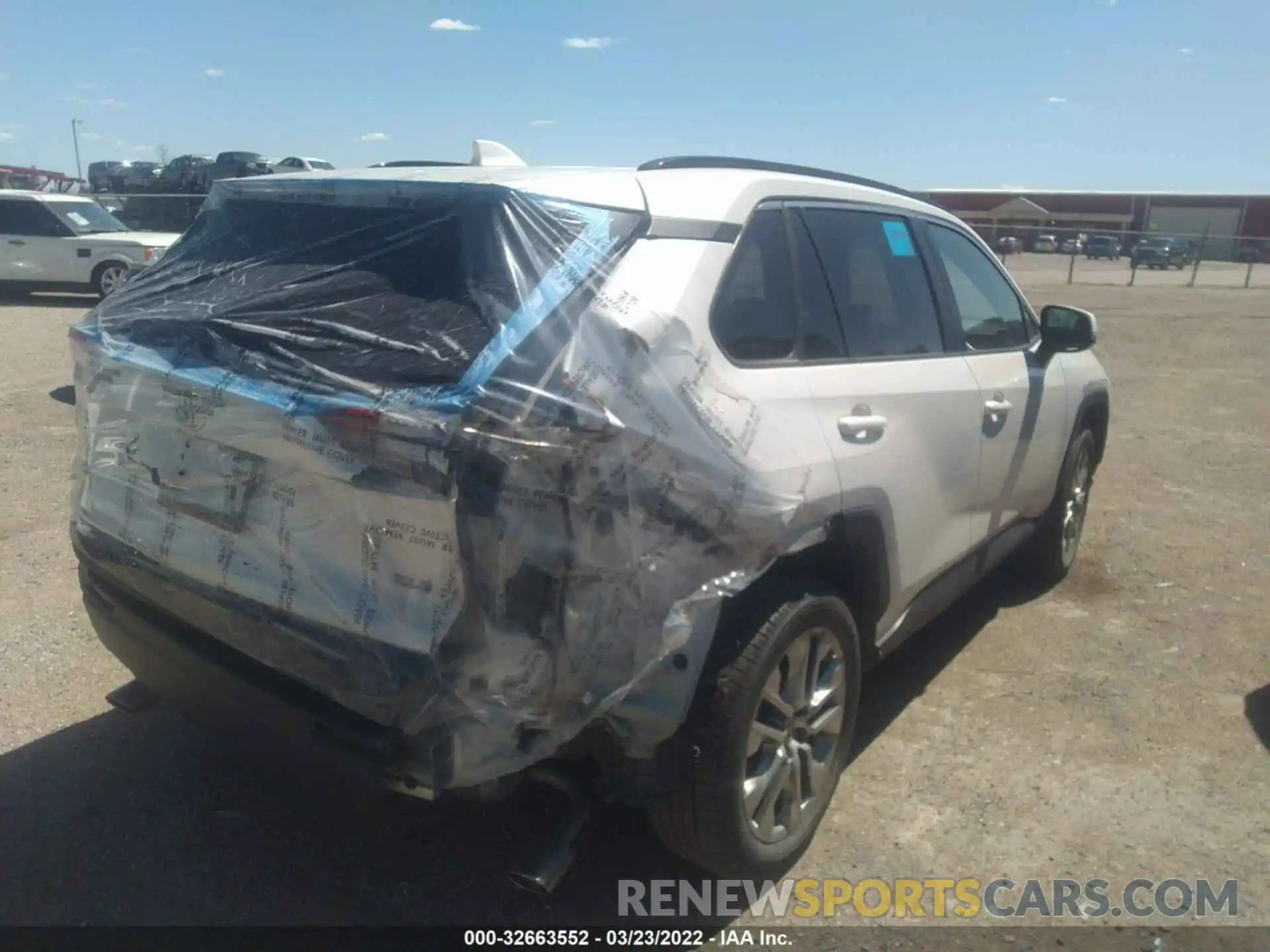 4 Photograph of a damaged car 2T3C1RFV4MW146694 TOYOTA RAV4 2021