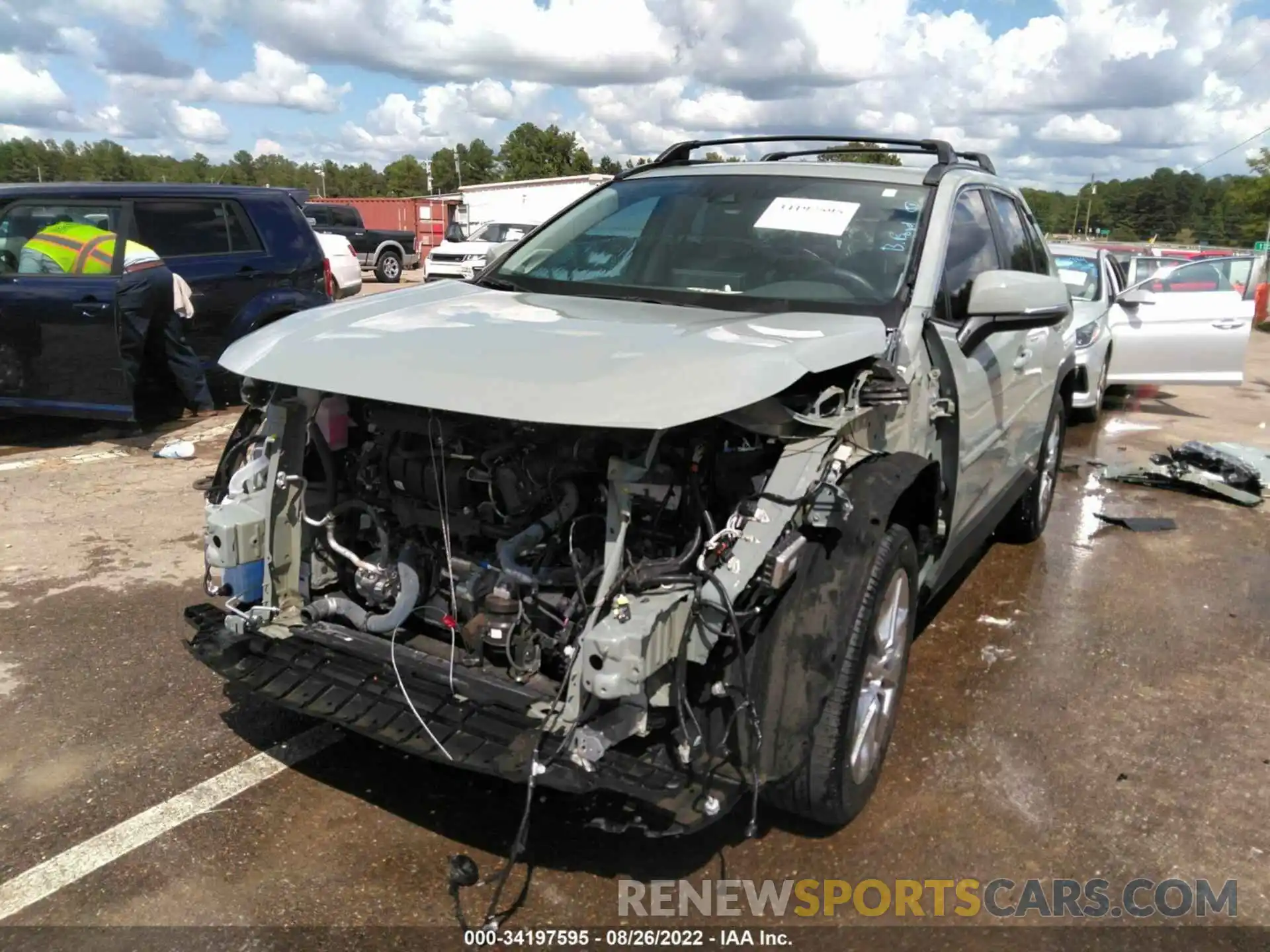 6 Photograph of a damaged car 2T3C1RFV4MW174012 TOYOTA RAV4 2021