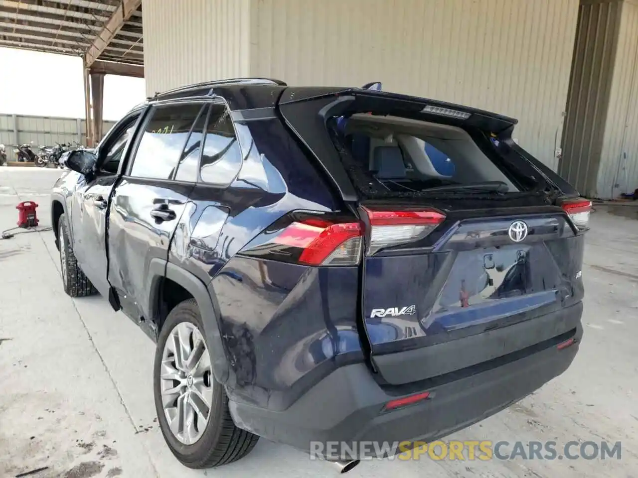 3 Photograph of a damaged car 2T3C1RFV4MW179047 TOYOTA RAV4 2021