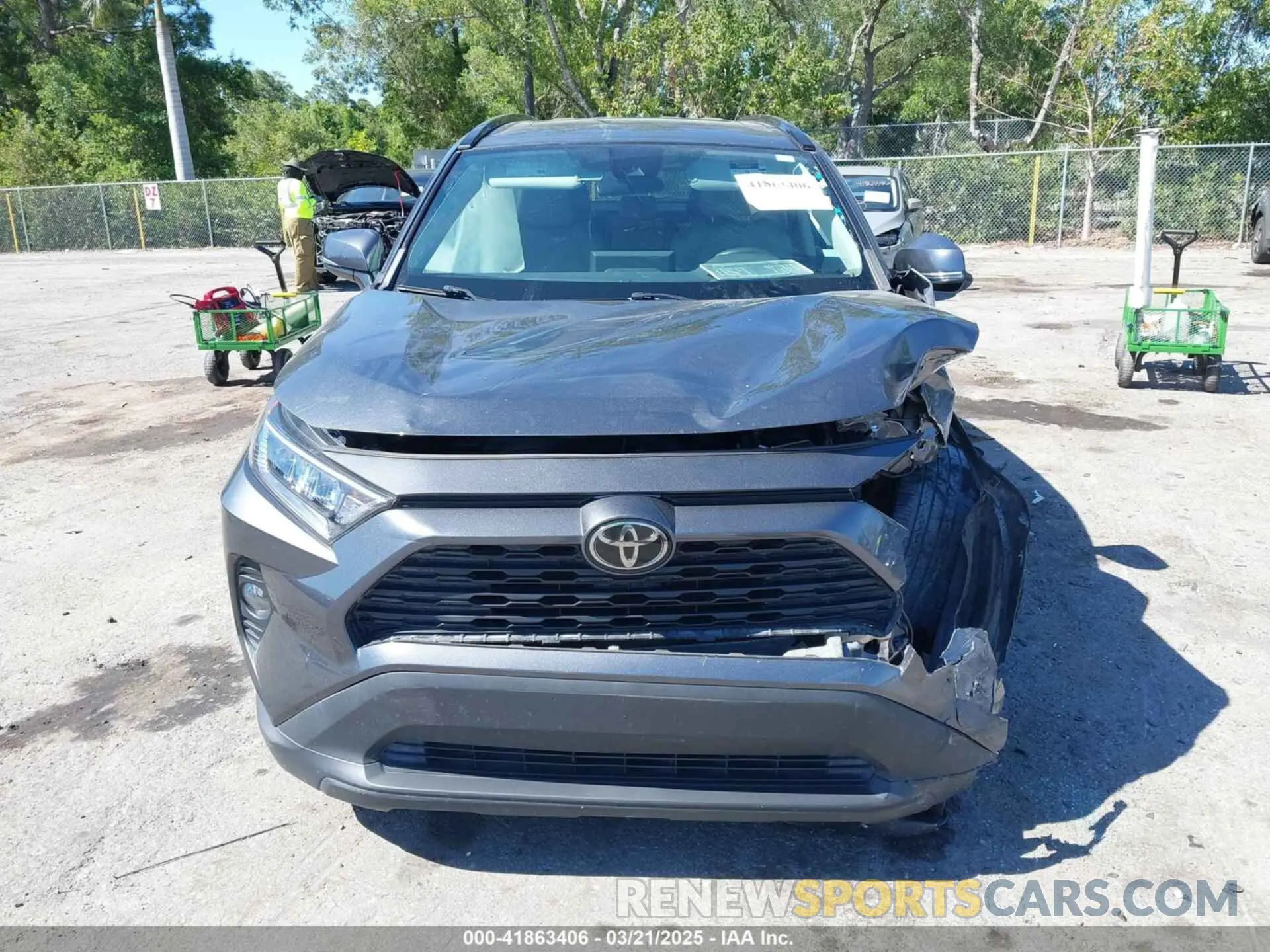 12 Photograph of a damaged car 2T3C1RFV5MC110773 TOYOTA RAV4 2021
