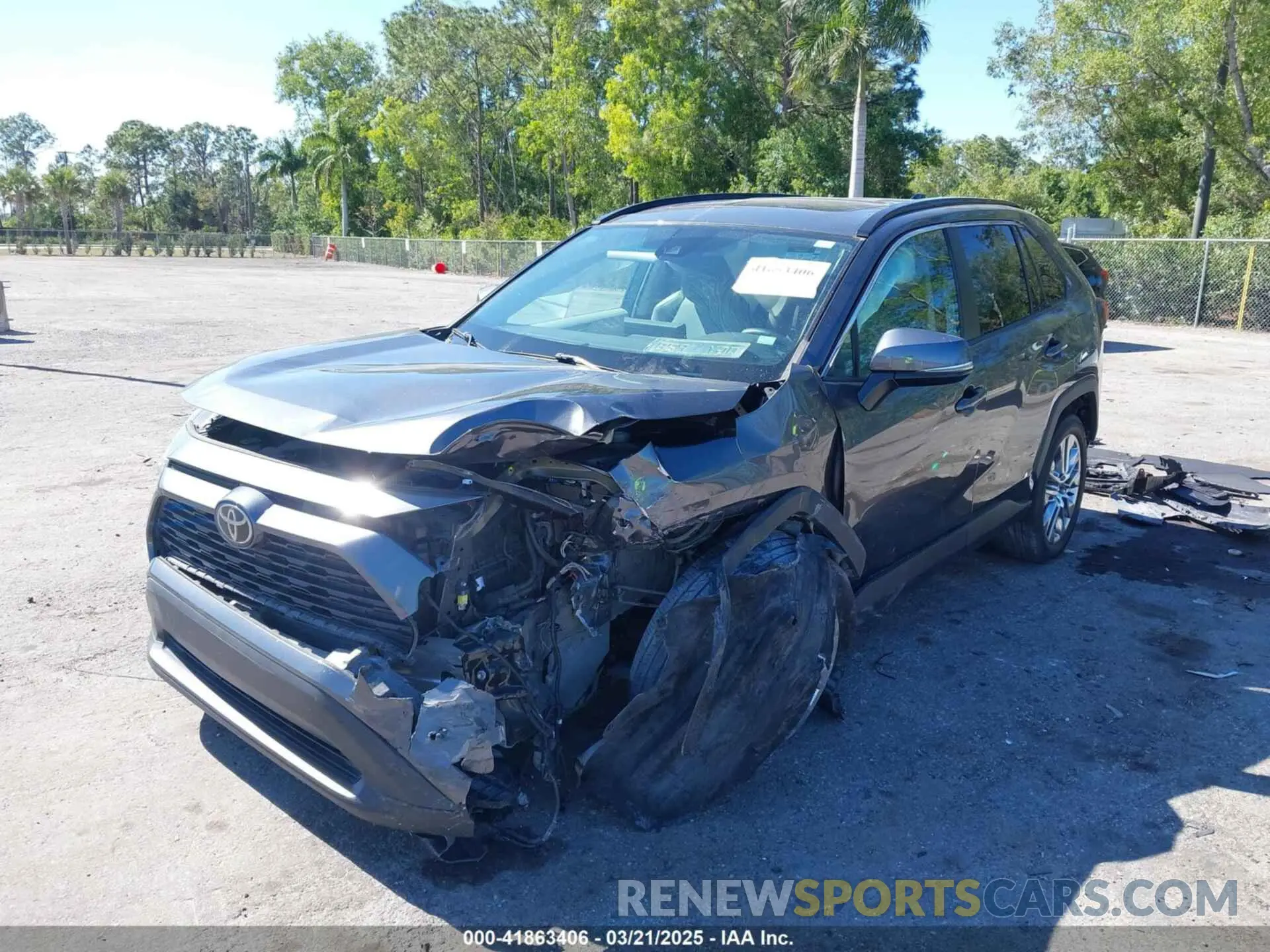 6 Photograph of a damaged car 2T3C1RFV5MC110773 TOYOTA RAV4 2021