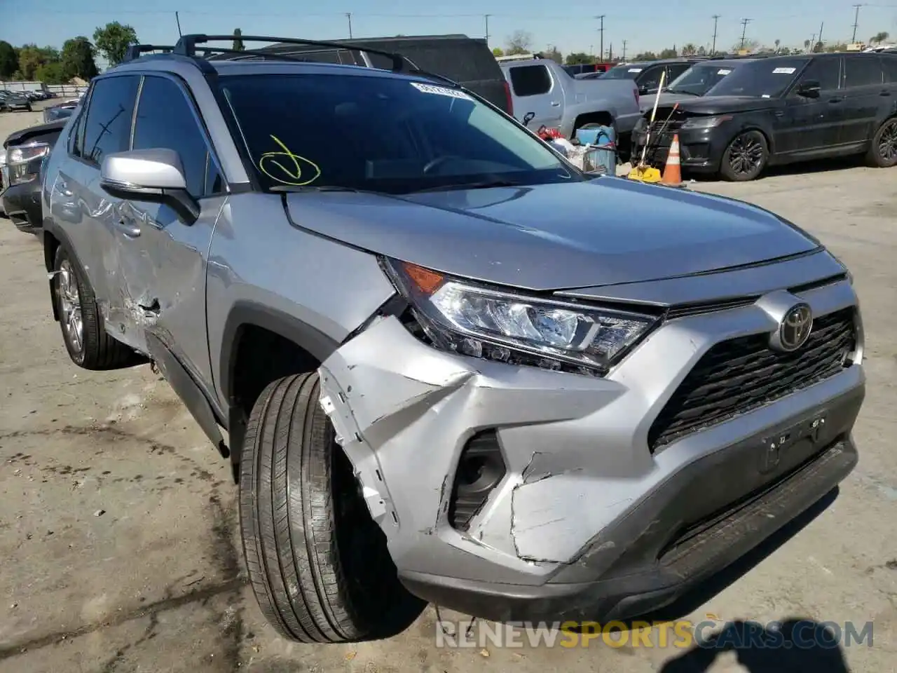 1 Photograph of a damaged car 2T3C1RFV5MC139867 TOYOTA RAV4 2021