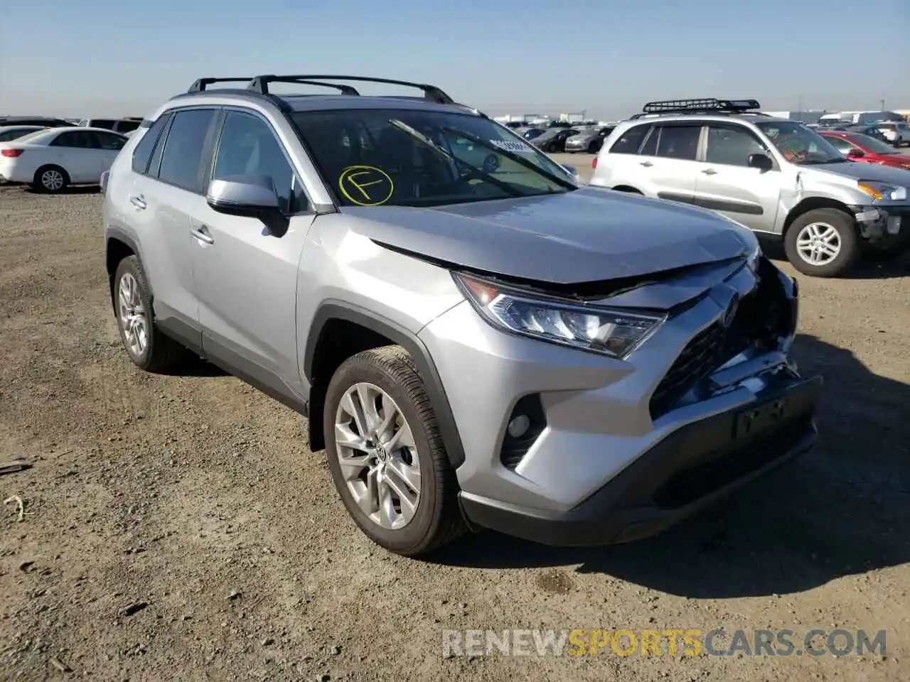 1 Photograph of a damaged car 2T3C1RFV5MC159682 TOYOTA RAV4 2021