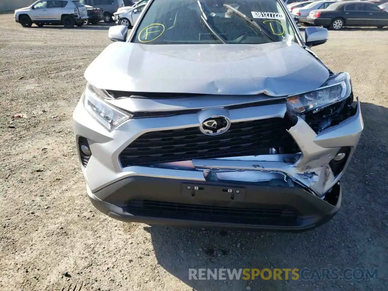 7 Photograph of a damaged car 2T3C1RFV5MC159682 TOYOTA RAV4 2021