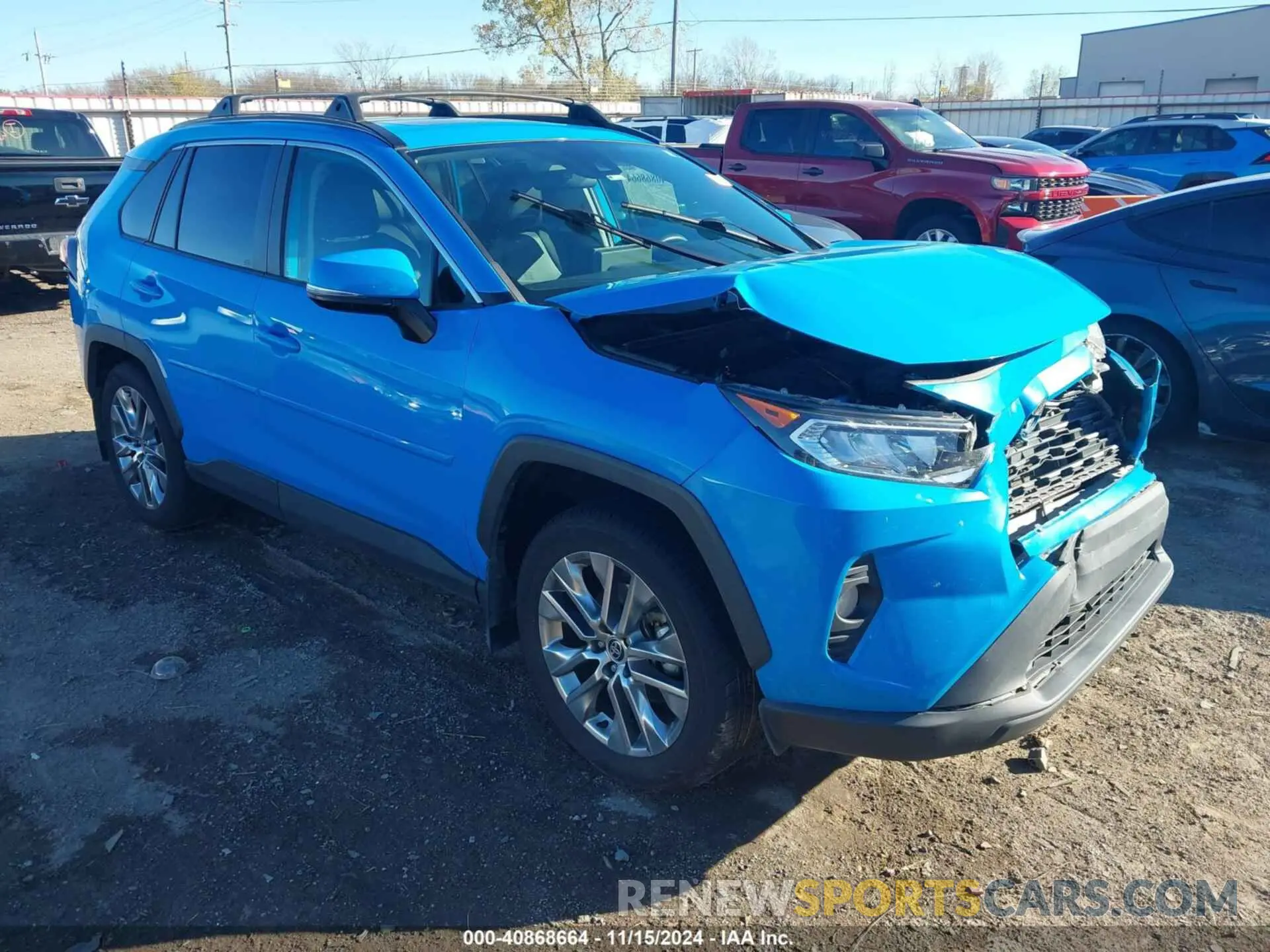 1 Photograph of a damaged car 2T3C1RFV5MW137146 TOYOTA RAV4 2021