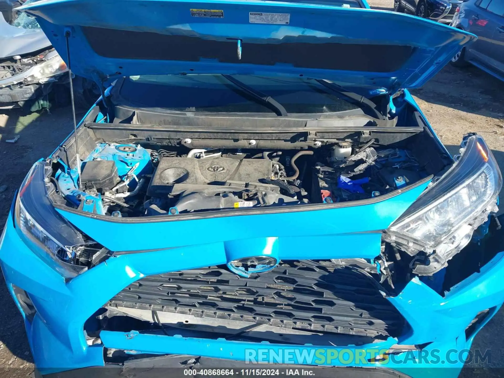 10 Photograph of a damaged car 2T3C1RFV5MW137146 TOYOTA RAV4 2021