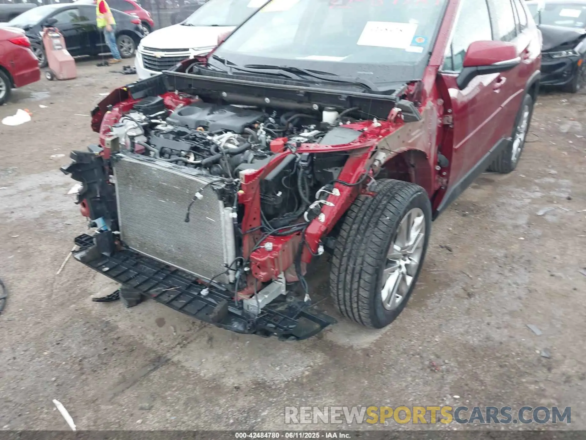 6 Photograph of a damaged car 2T3C1RFV5MW175069 TOYOTA RAV4 2021