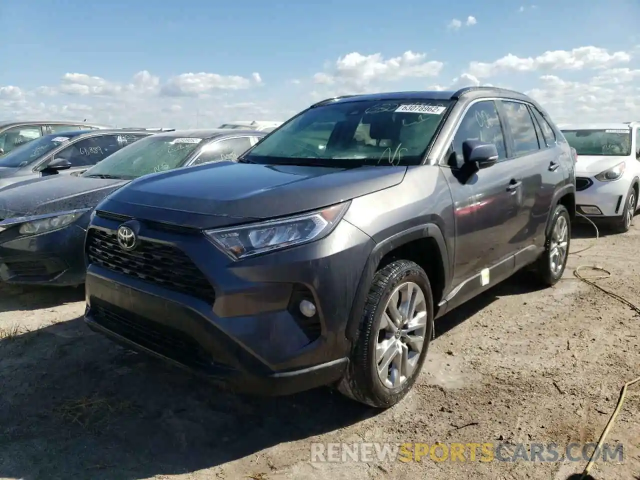 2 Photograph of a damaged car 2T3C1RFV6MC109079 TOYOTA RAV4 2021