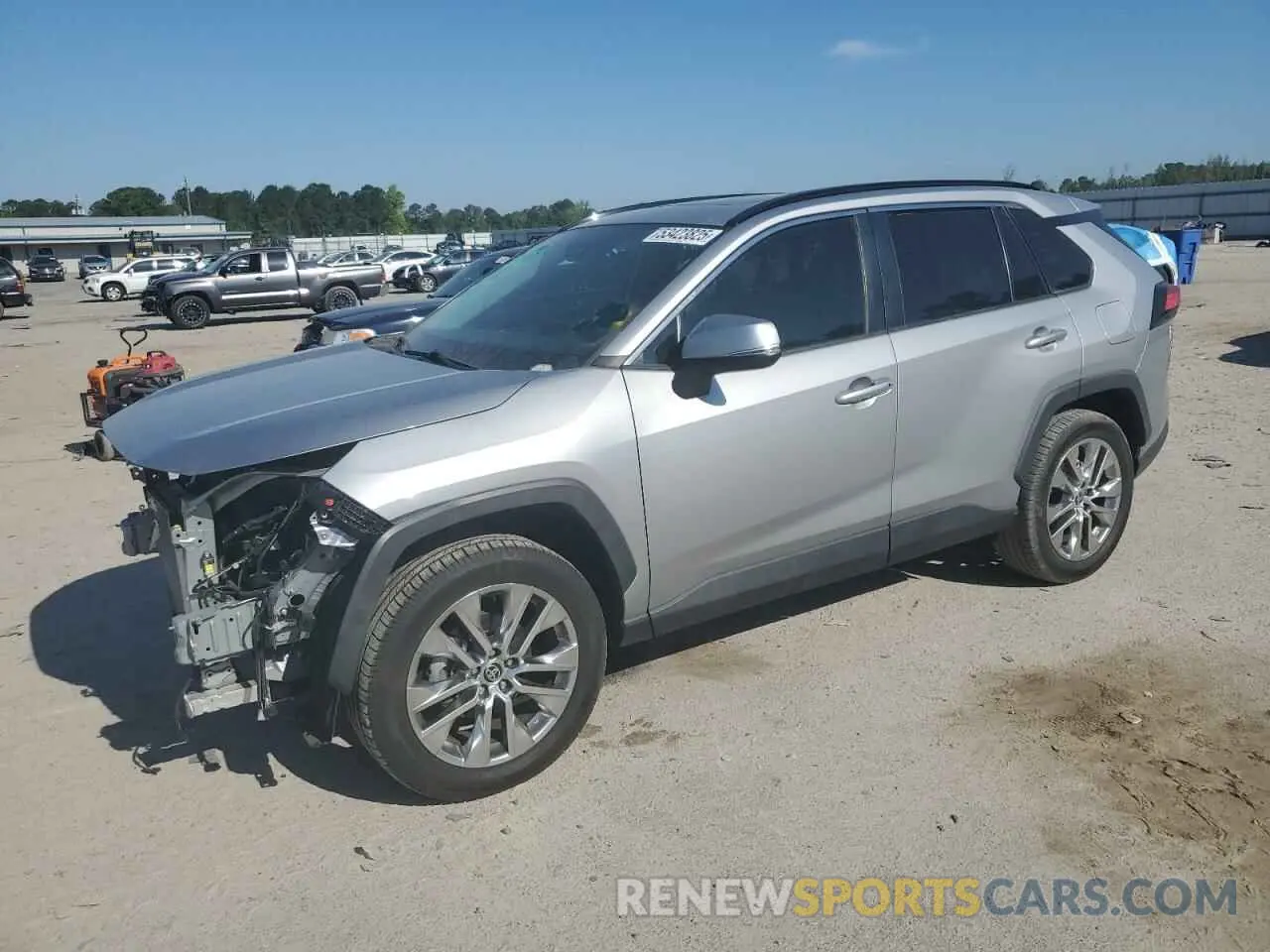 1 Photograph of a damaged car 2T3C1RFV6MC110975 TOYOTA RAV4 2021