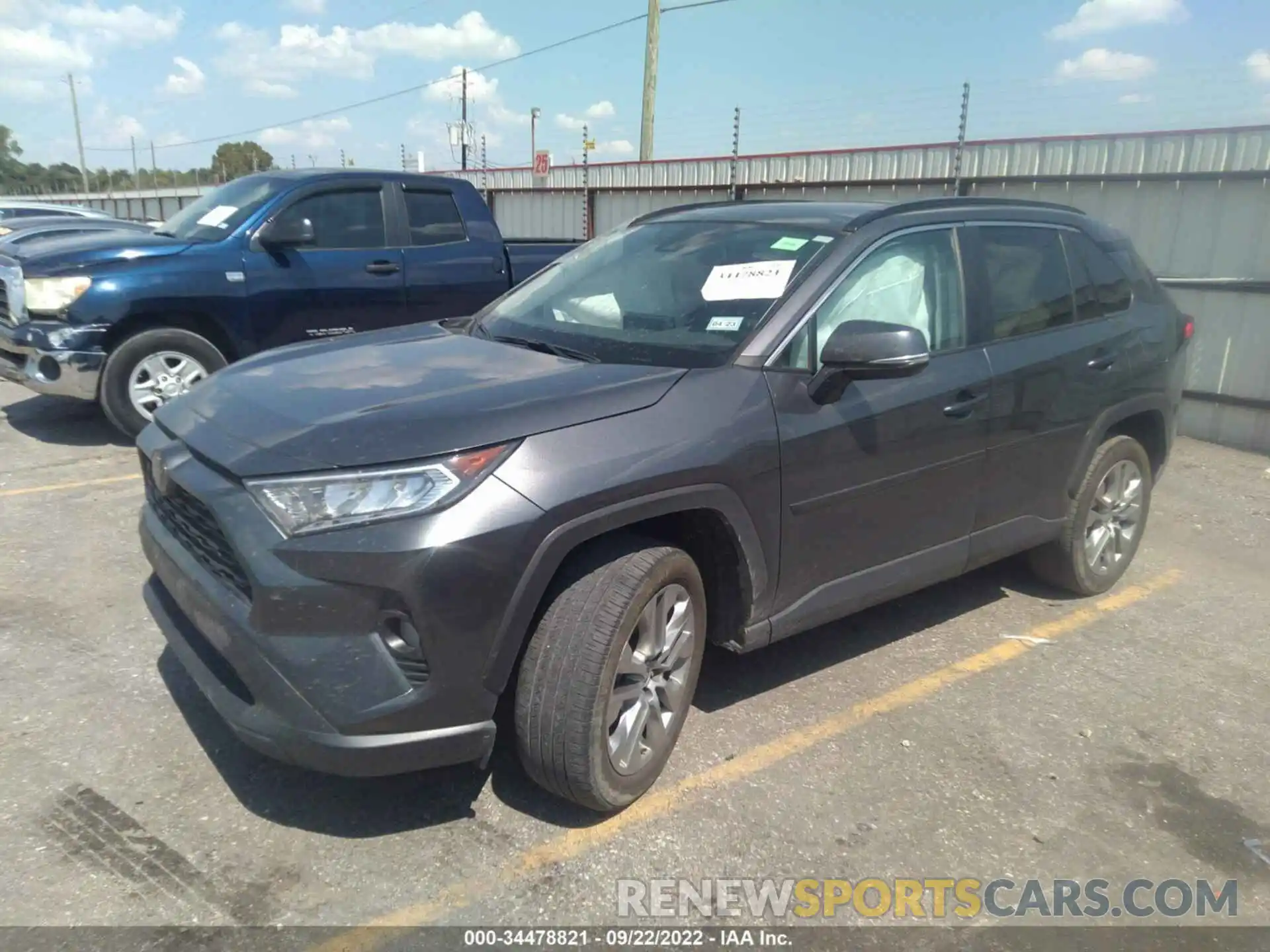 2 Photograph of a damaged car 2T3C1RFV6MC126352 TOYOTA RAV4 2021