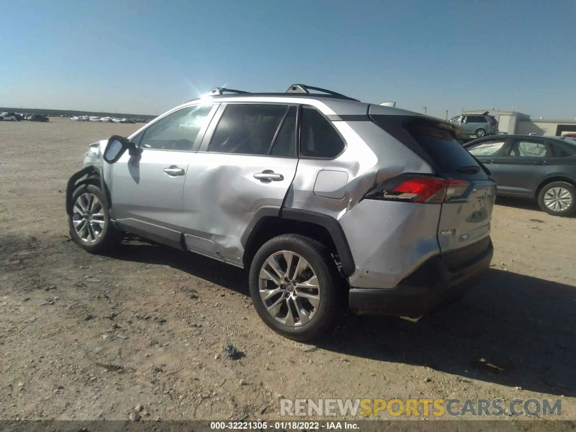 3 Photograph of a damaged car 2T3C1RFV6MC168410 TOYOTA RAV4 2021