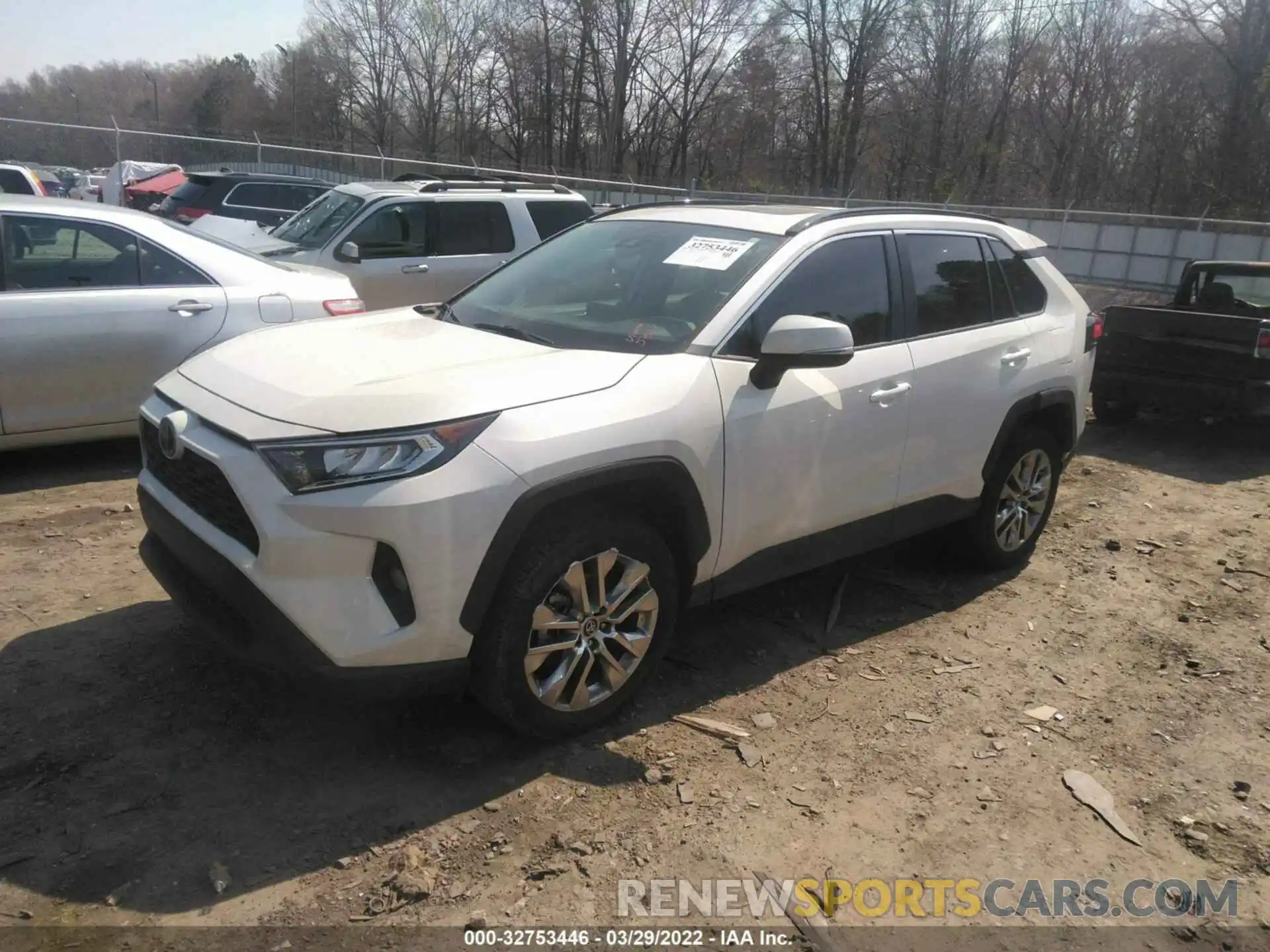 2 Photograph of a damaged car 2T3C1RFV6MW105614 TOYOTA RAV4 2021