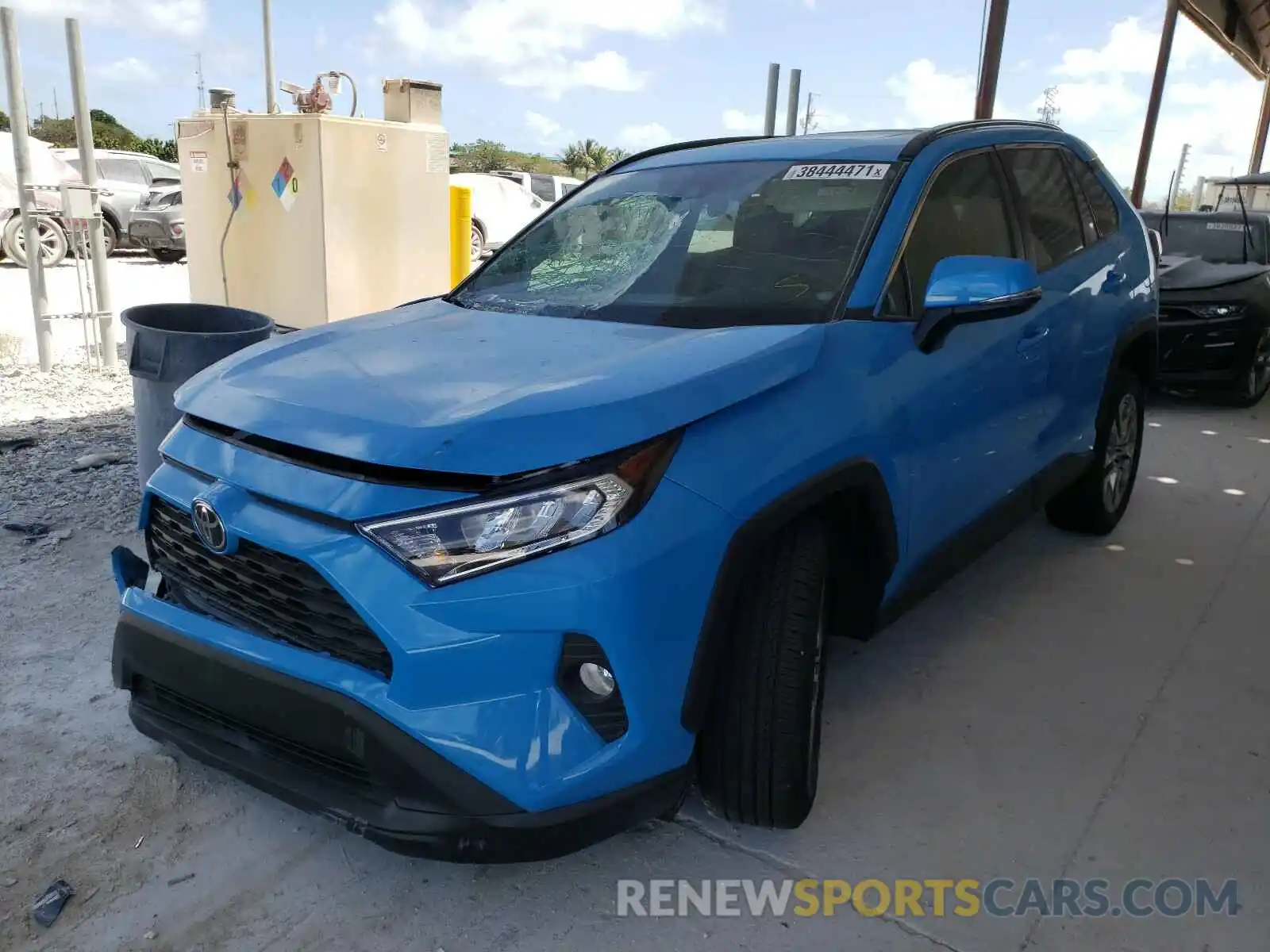 2 Photograph of a damaged car 2T3C1RFV6MW138239 TOYOTA RAV4 2021