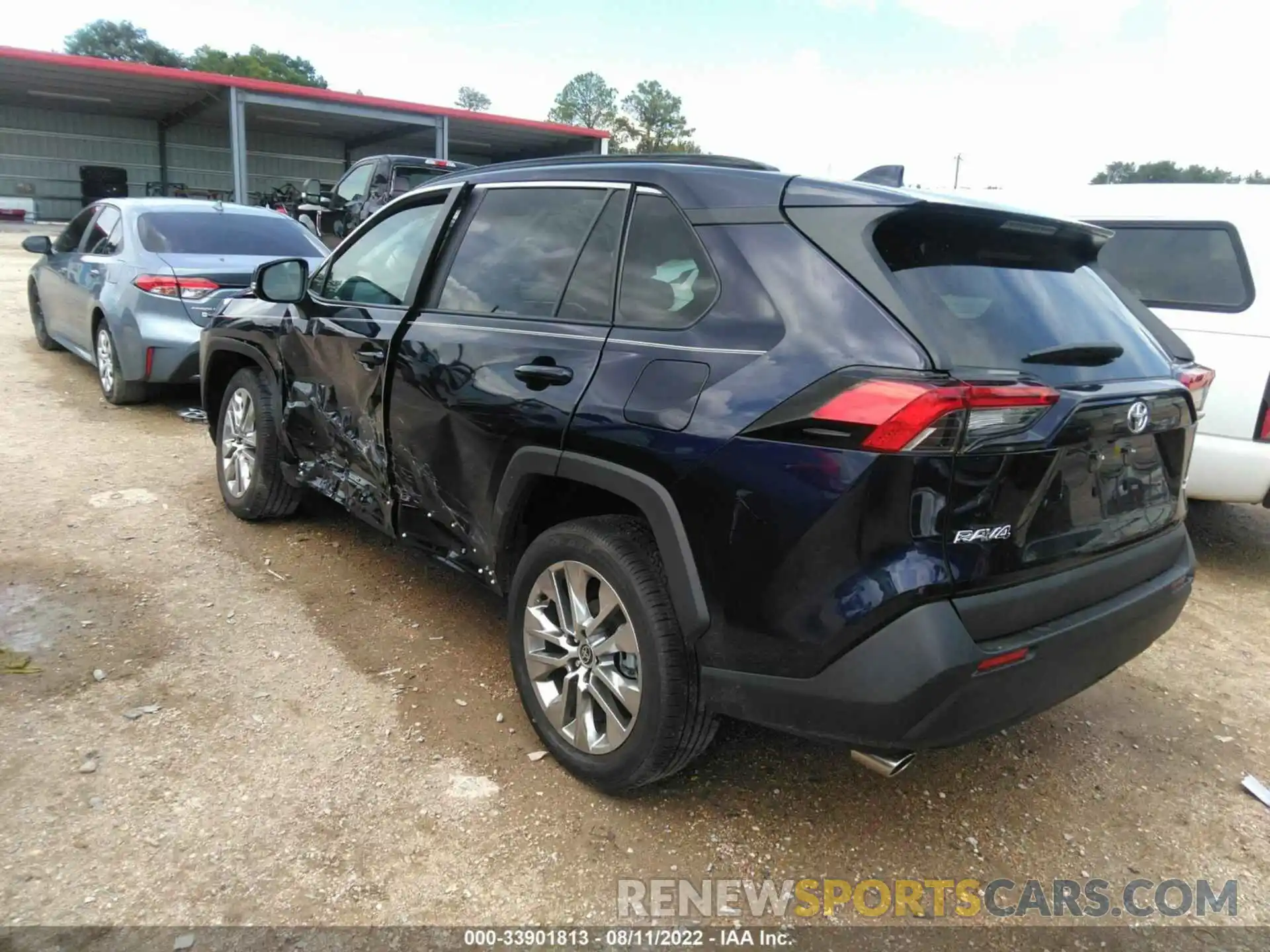 3 Photograph of a damaged car 2T3C1RFV6MW148477 TOYOTA RAV4 2021