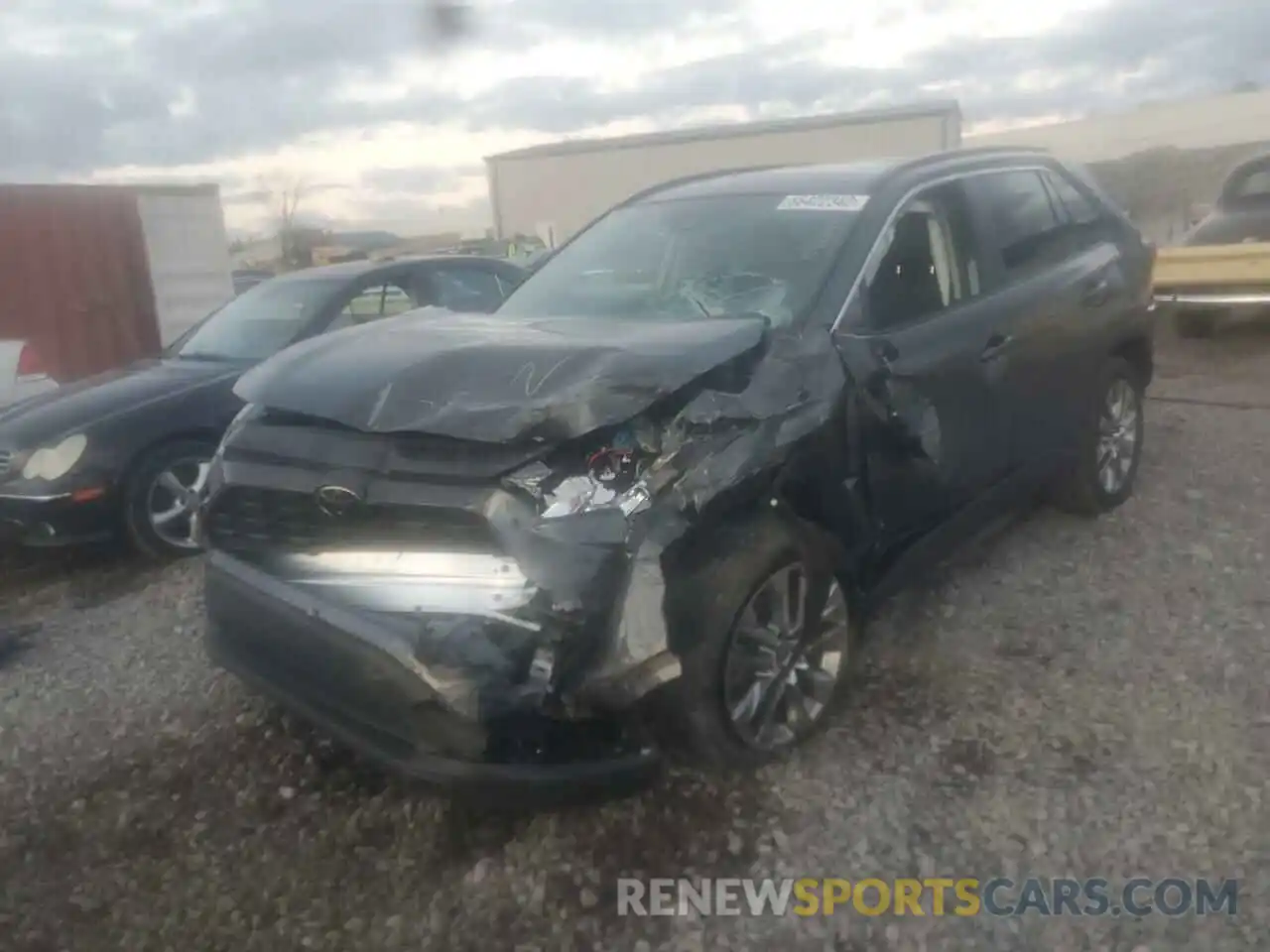 2 Photograph of a damaged car 2T3C1RFV6MW152349 TOYOTA RAV4 2021