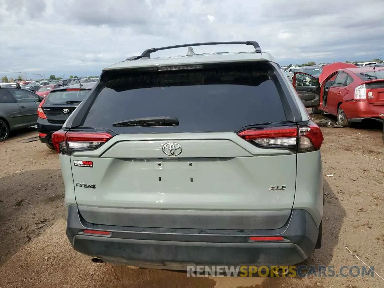 6 Photograph of a damaged car 2T3C1RFV6MW154828 TOYOTA RAV4 2021
