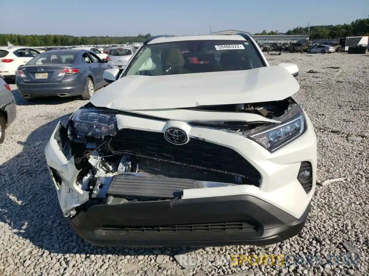 9 Photograph of a damaged car 2T3C1RFV6MW157986 TOYOTA RAV4 2021