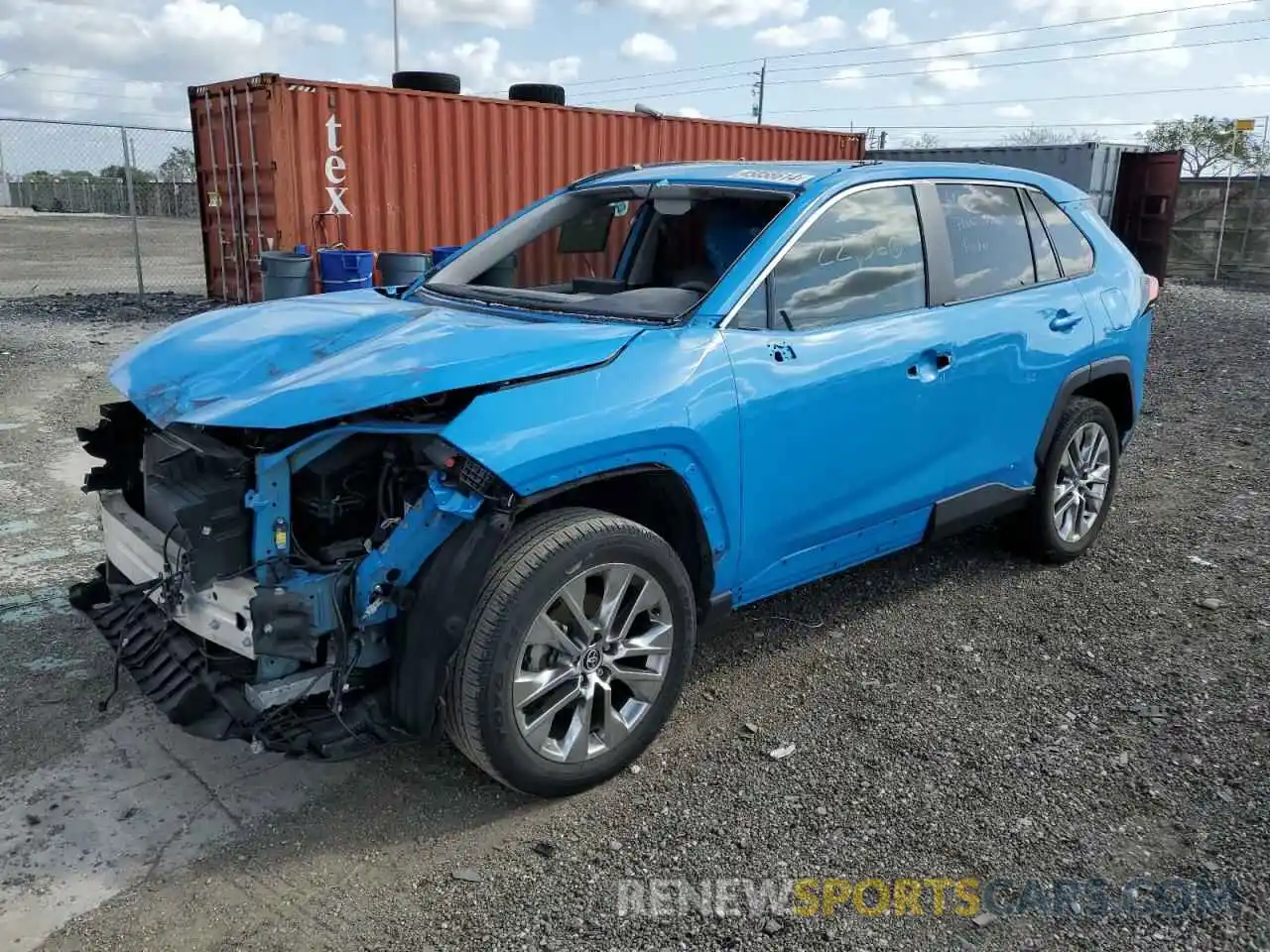 1 Photograph of a damaged car 2T3C1RFV6MW161729 TOYOTA RAV4 2021