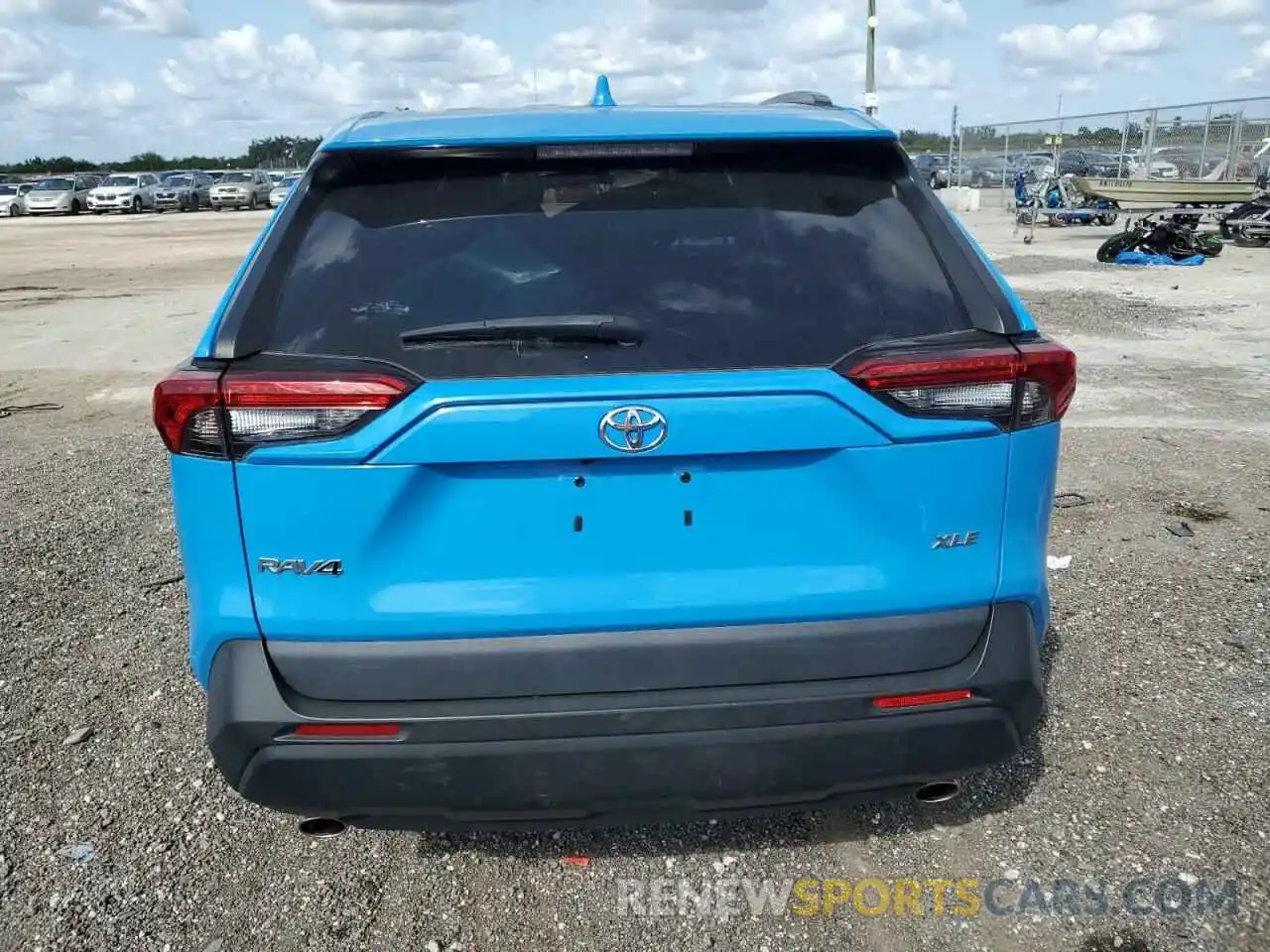 6 Photograph of a damaged car 2T3C1RFV6MW161729 TOYOTA RAV4 2021