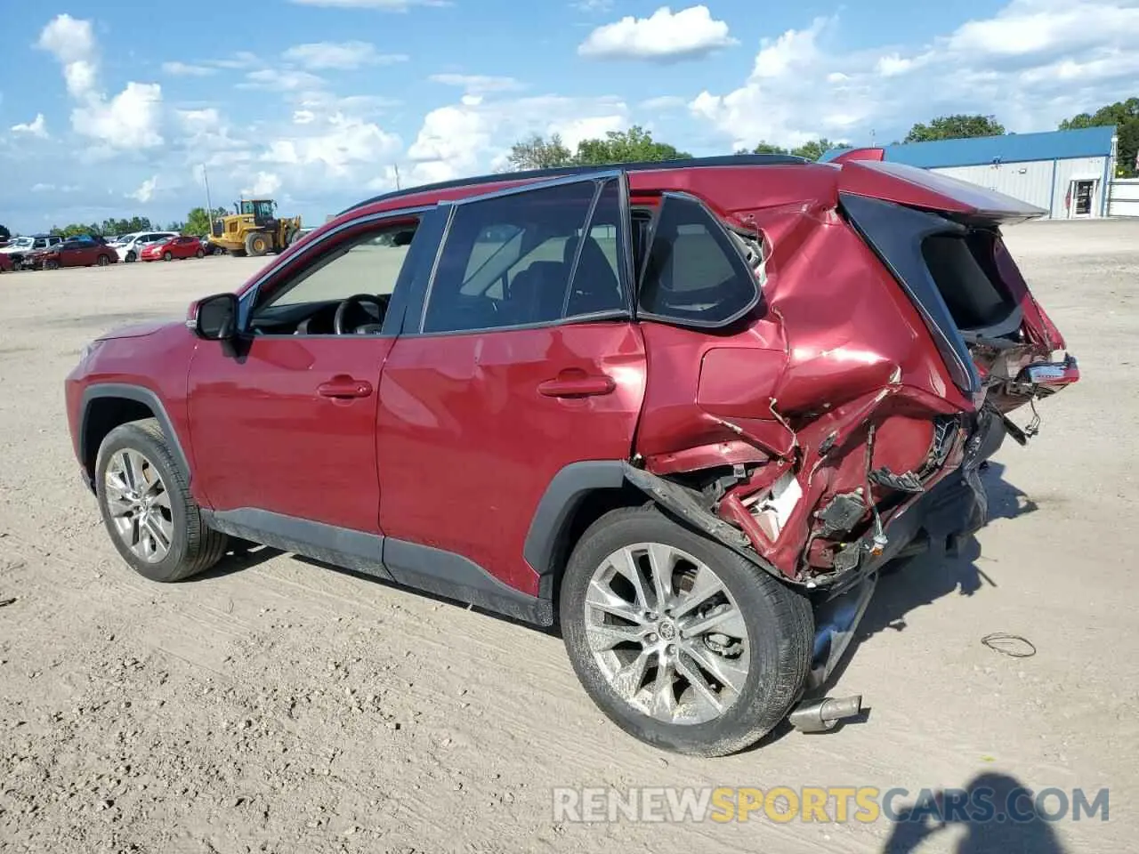 2 Photograph of a damaged car 2T3C1RFV6MW168065 TOYOTA RAV4 2021