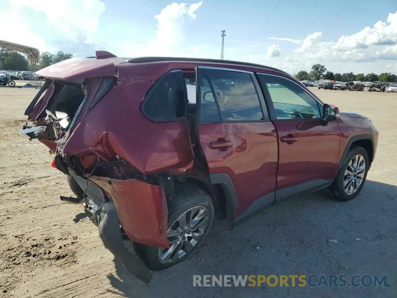 3 Photograph of a damaged car 2T3C1RFV6MW168065 TOYOTA RAV4 2021