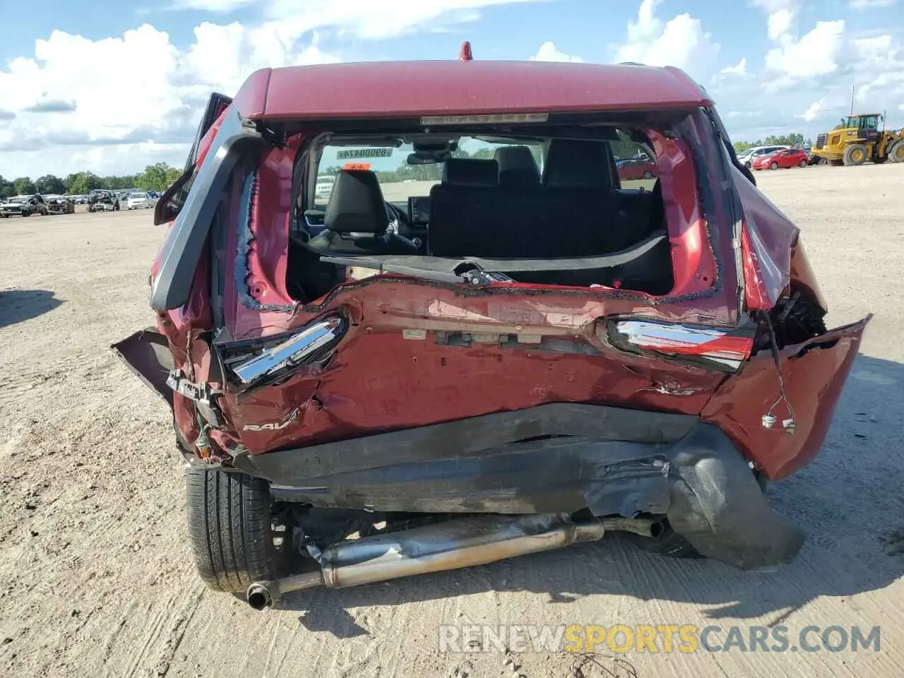 6 Photograph of a damaged car 2T3C1RFV6MW168065 TOYOTA RAV4 2021