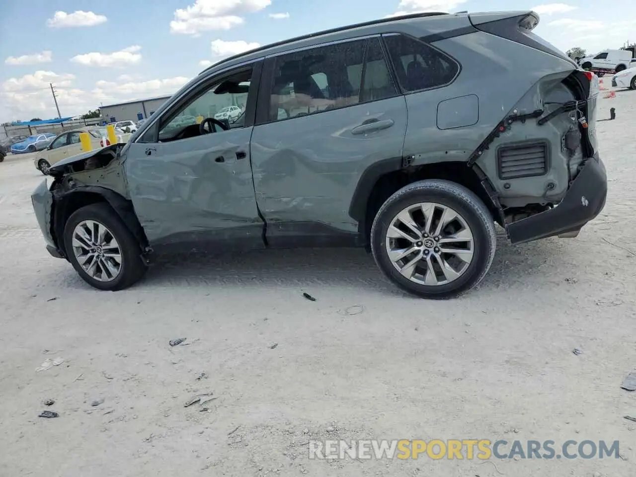 2 Photograph of a damaged car 2T3C1RFV6MW170219 TOYOTA RAV4 2021