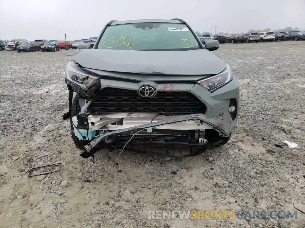 9 Photograph of a damaged car 2T3C1RFV6MW185030 TOYOTA RAV4 2021