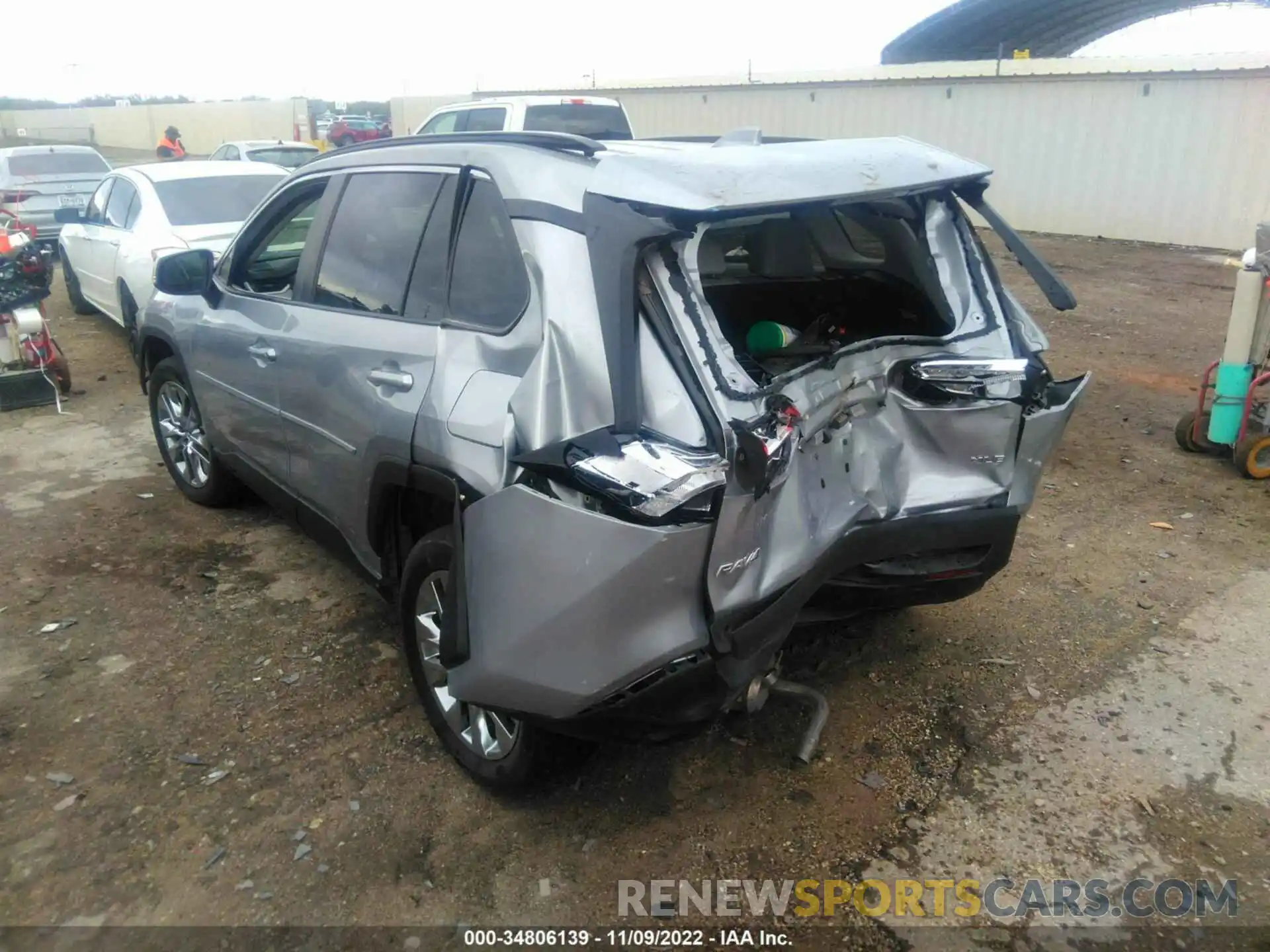 3 Photograph of a damaged car 2T3C1RFV7MC096598 TOYOTA RAV4 2021