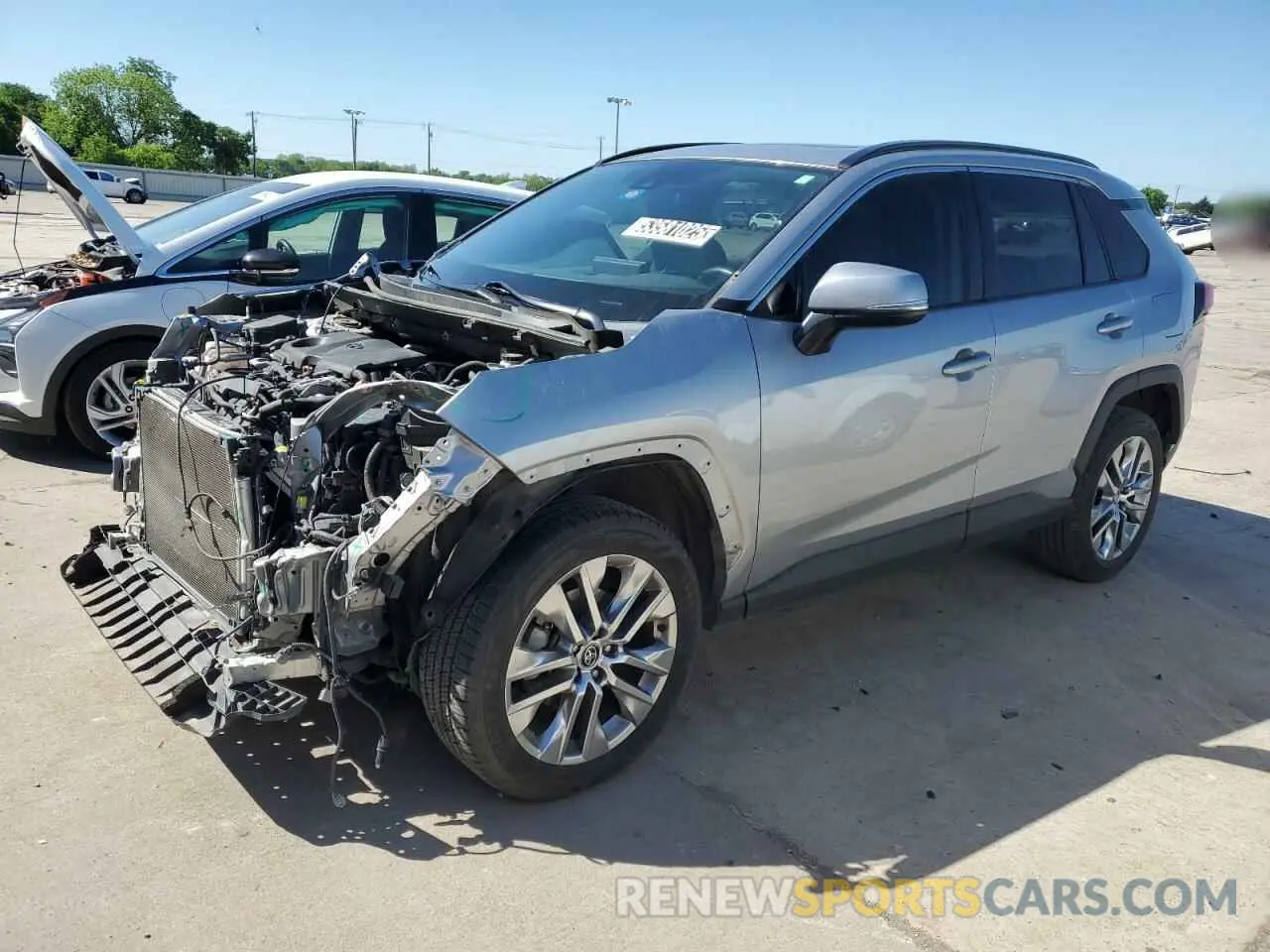 1 Photograph of a damaged car 2T3C1RFV7MC096763 TOYOTA RAV4 2021