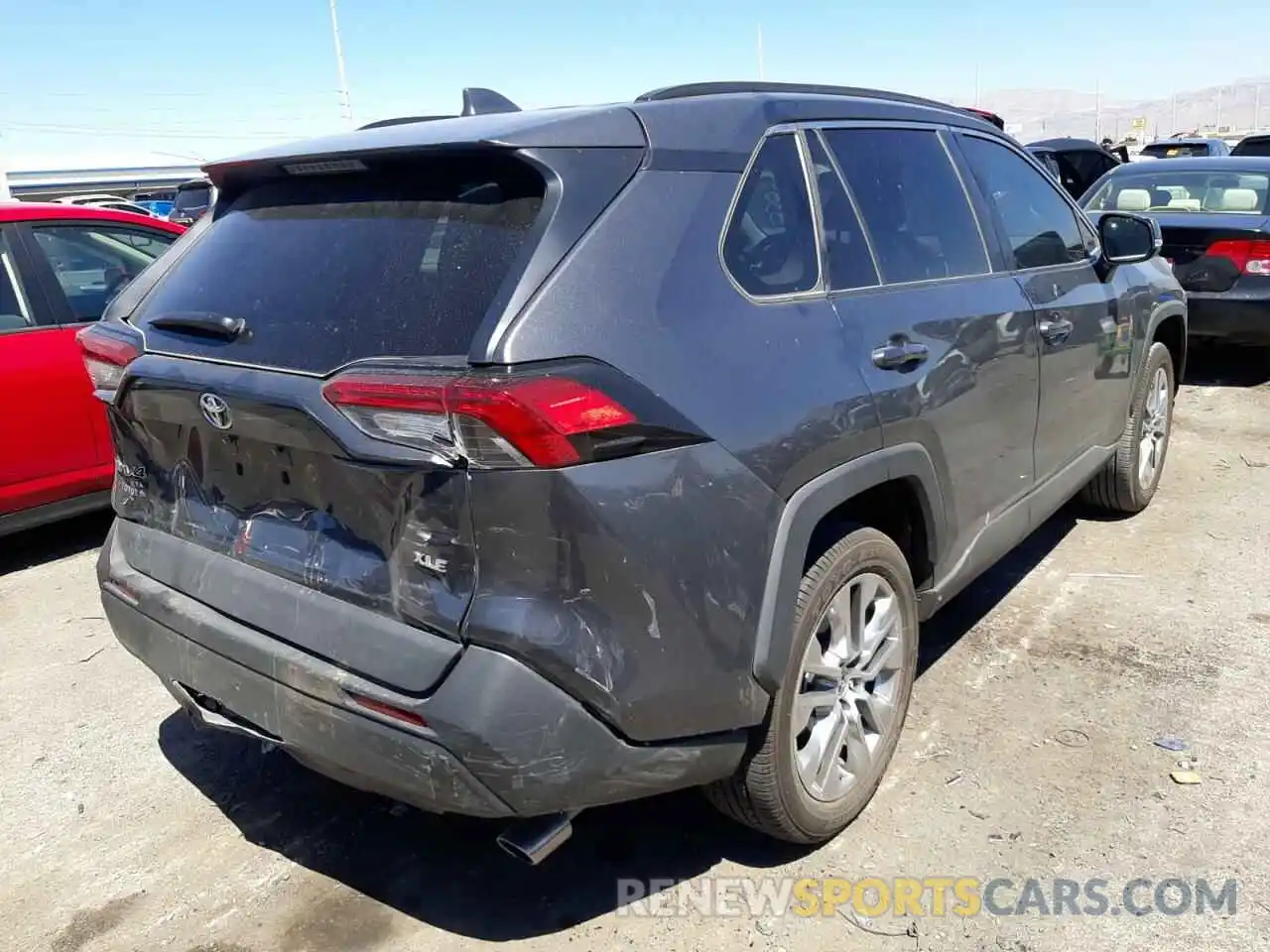 4 Photograph of a damaged car 2T3C1RFV7MC109818 TOYOTA RAV4 2021