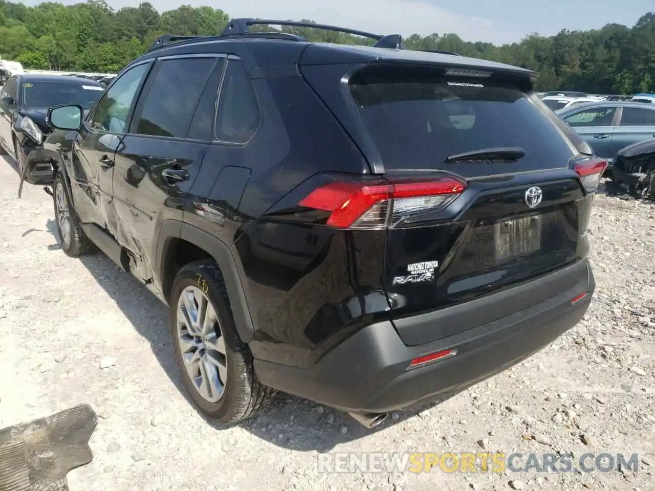 3 Photograph of a damaged car 2T3C1RFV7MC129924 TOYOTA RAV4 2021