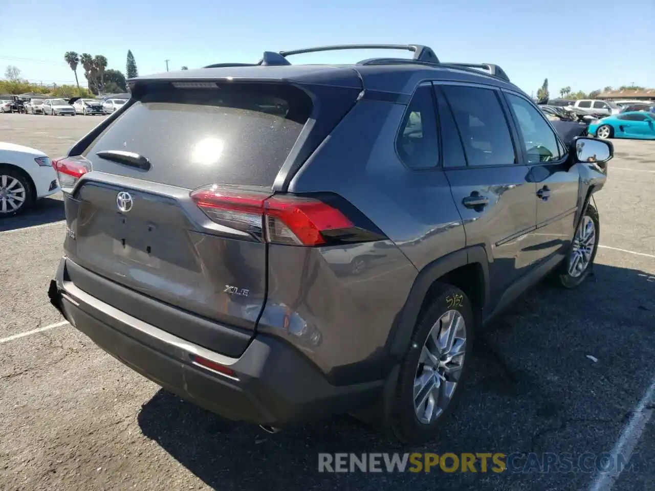 4 Photograph of a damaged car 2T3C1RFV7MC146058 TOYOTA RAV4 2021