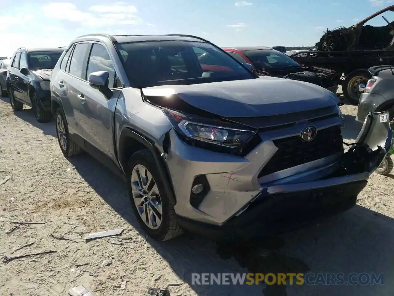 1 Photograph of a damaged car 2T3C1RFV7MC153141 TOYOTA RAV4 2021