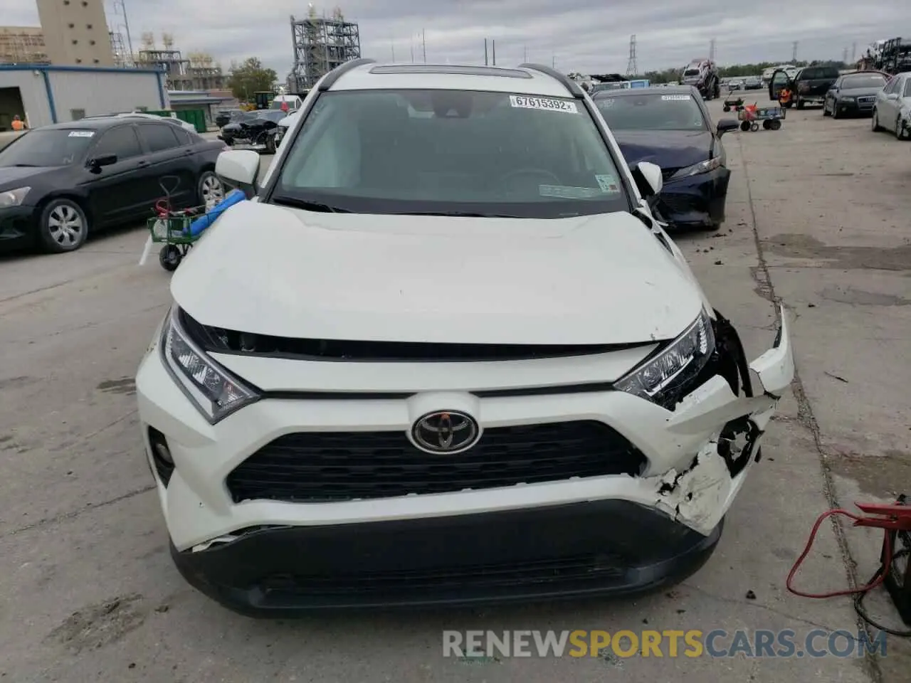 5 Photograph of a damaged car 2T3C1RFV7MW106304 TOYOTA RAV4 2021