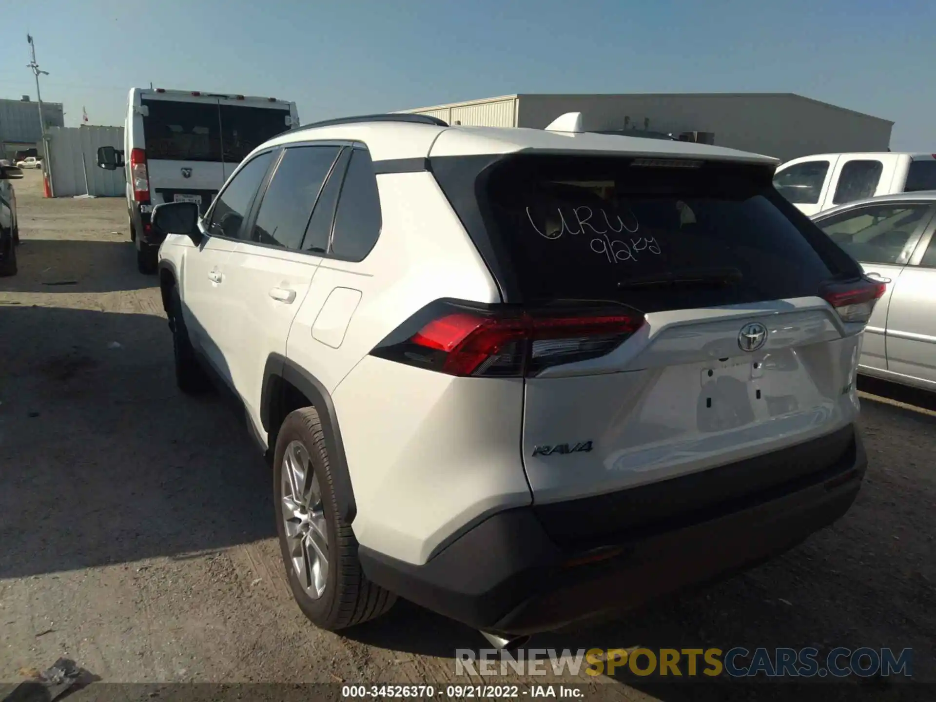 3 Photograph of a damaged car 2T3C1RFV7MW140064 TOYOTA RAV4 2021