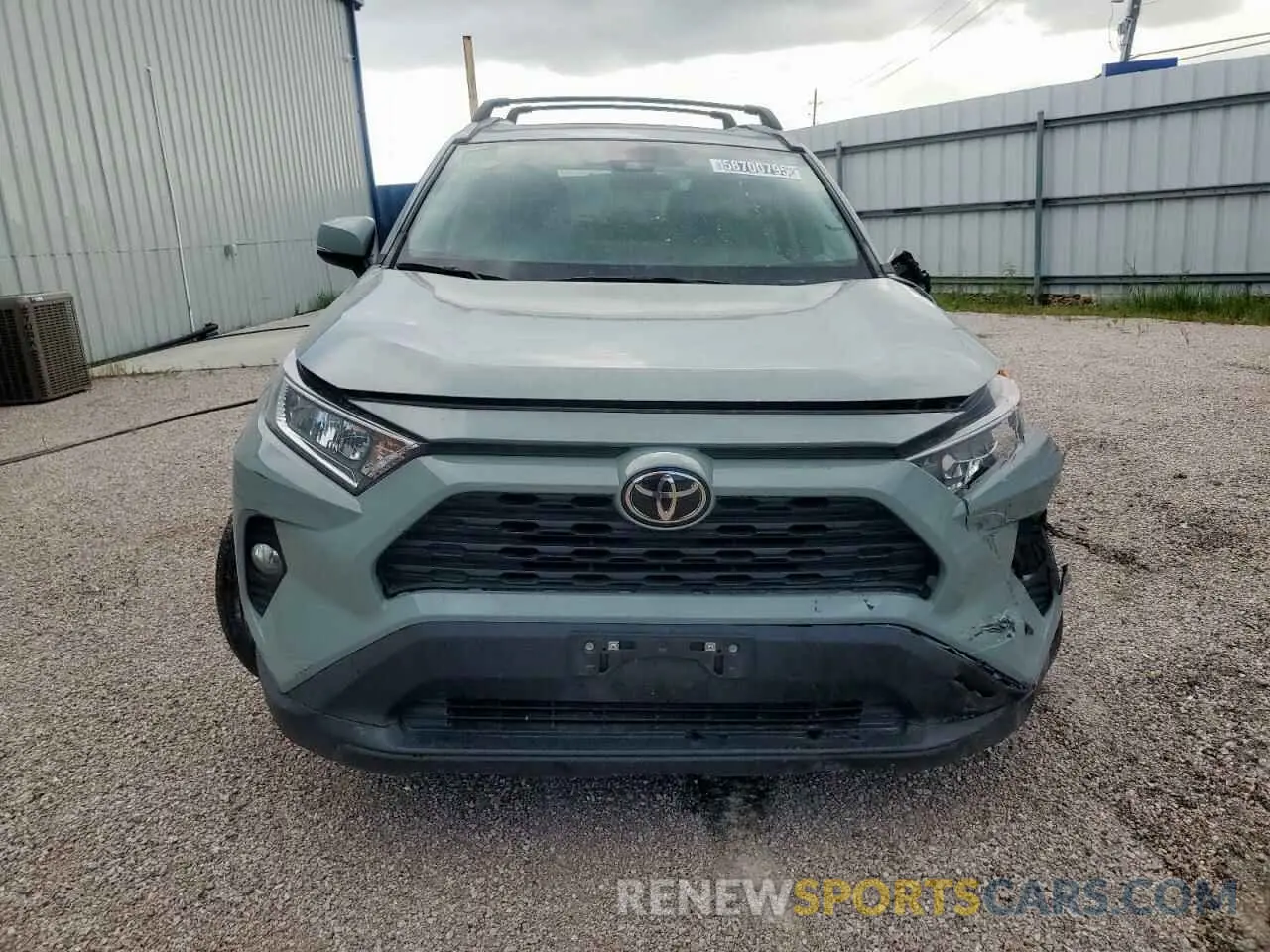 5 Photograph of a damaged car 2T3C1RFV7MW151789 TOYOTA RAV4 2021