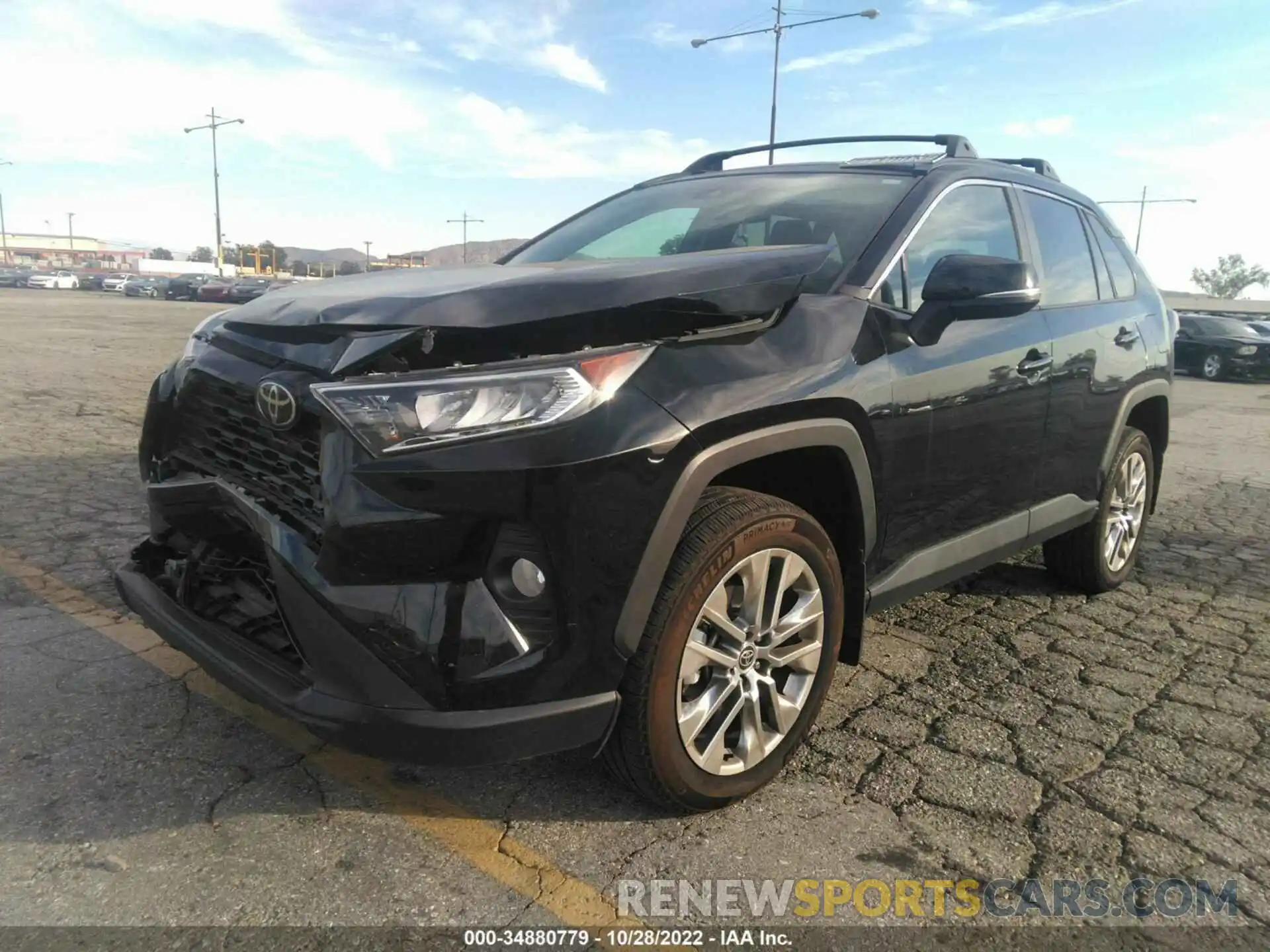 2 Photograph of a damaged car 2T3C1RFV7MW161612 TOYOTA RAV4 2021