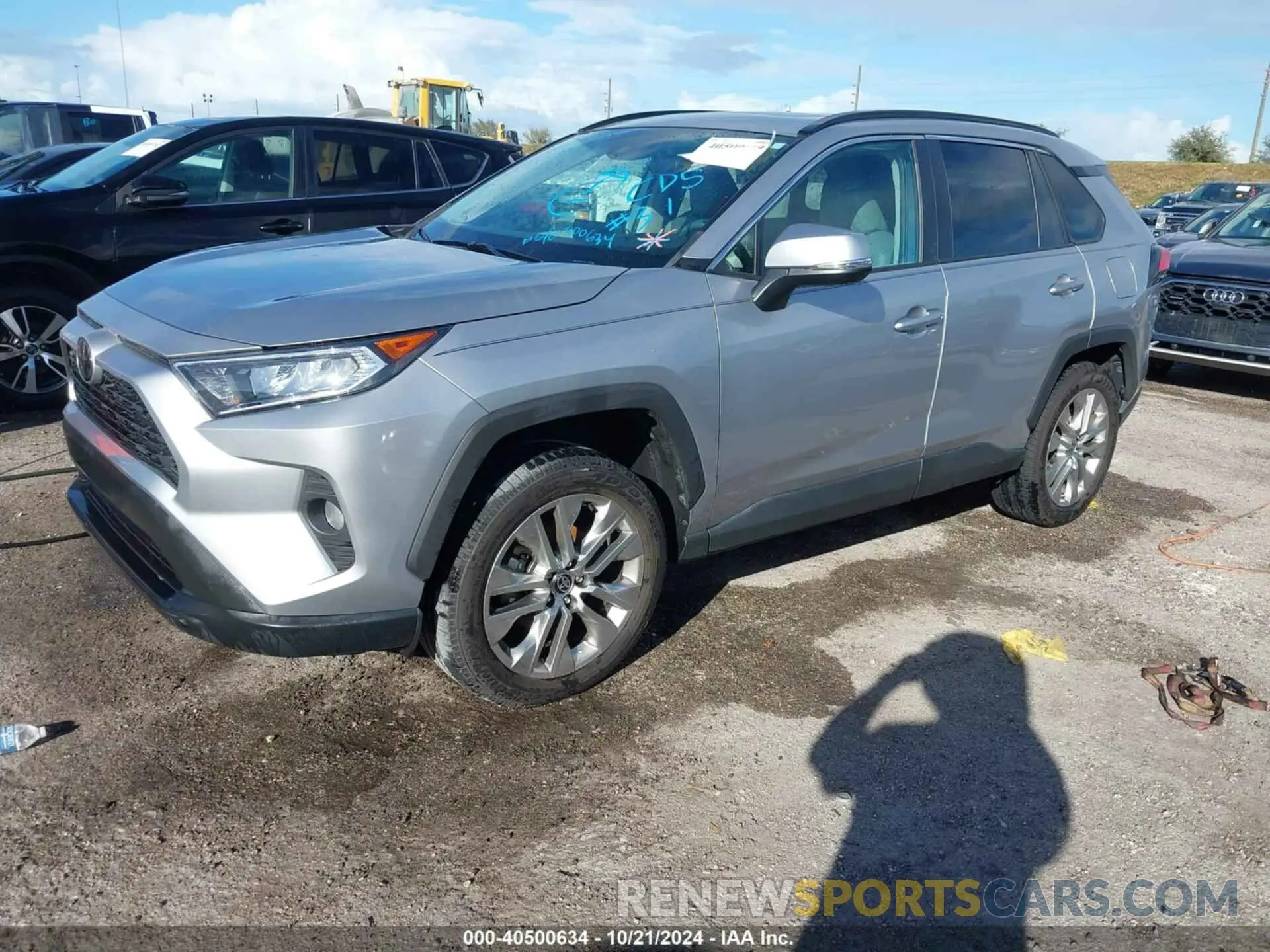 2 Photograph of a damaged car 2T3C1RFV8MC122688 TOYOTA RAV4 2021