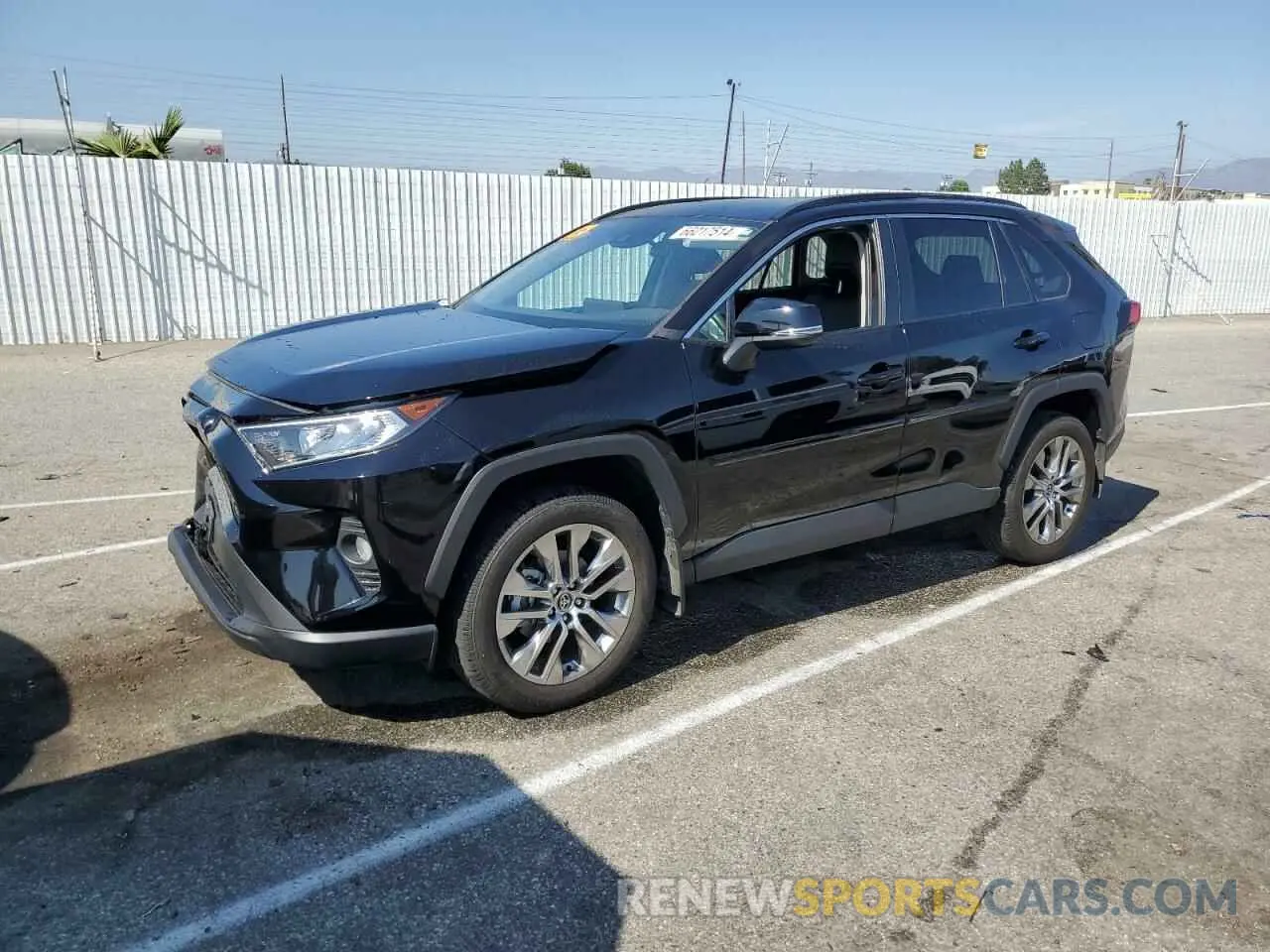 1 Photograph of a damaged car 2T3C1RFV8MC145095 TOYOTA RAV4 2021
